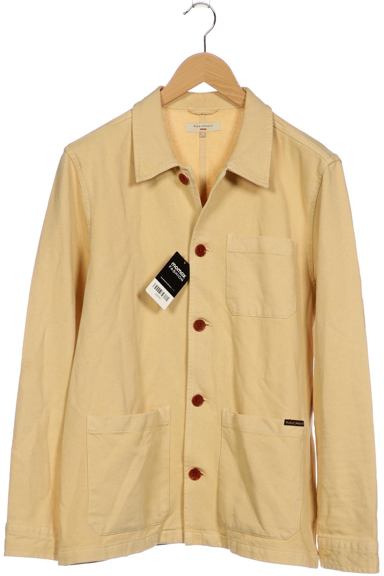 

Nudie Jeans Herren Jacke, cremeweiß, Gr. 52