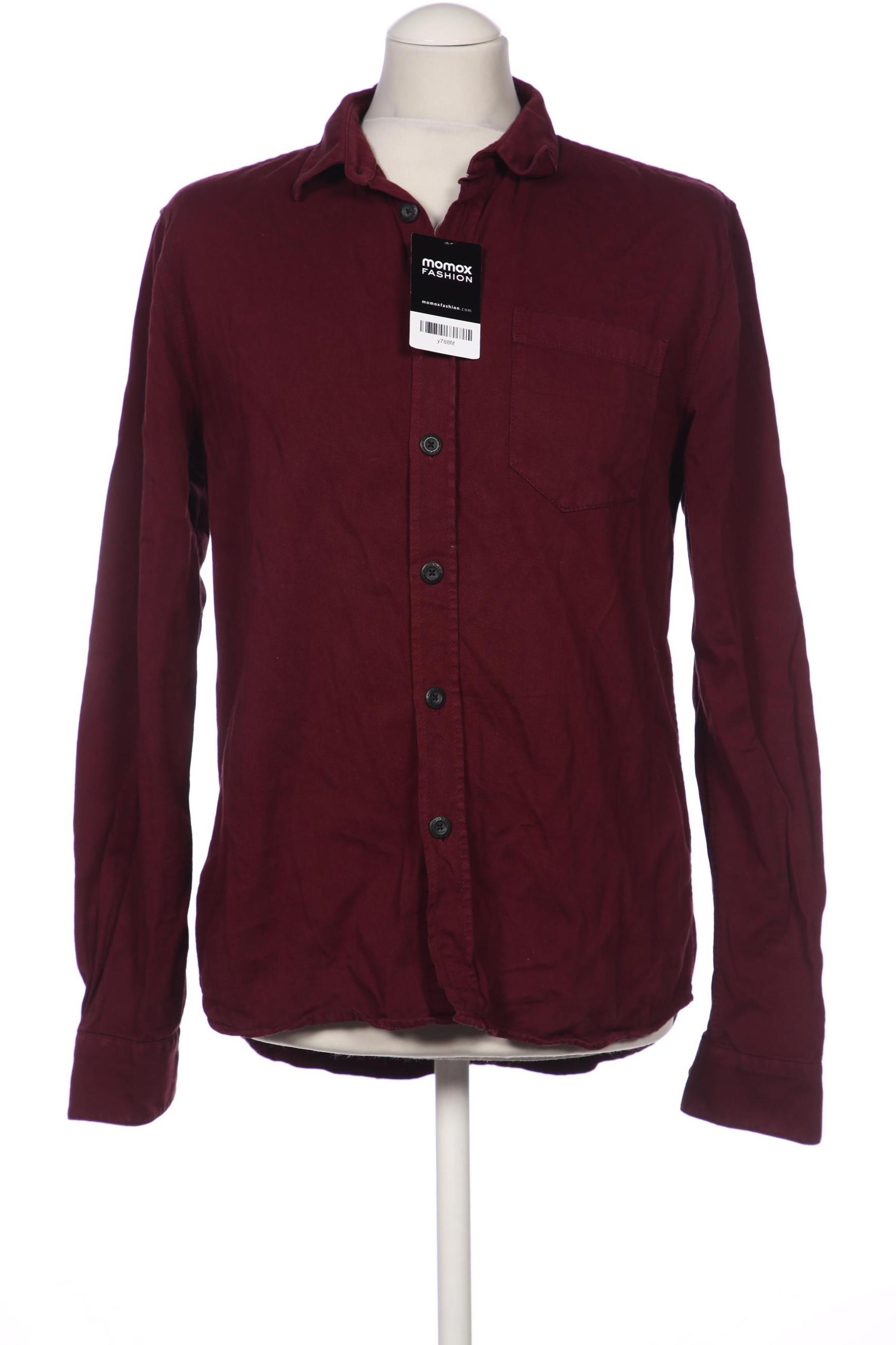 

Nudie Jeans Herren Hemd, bordeaux