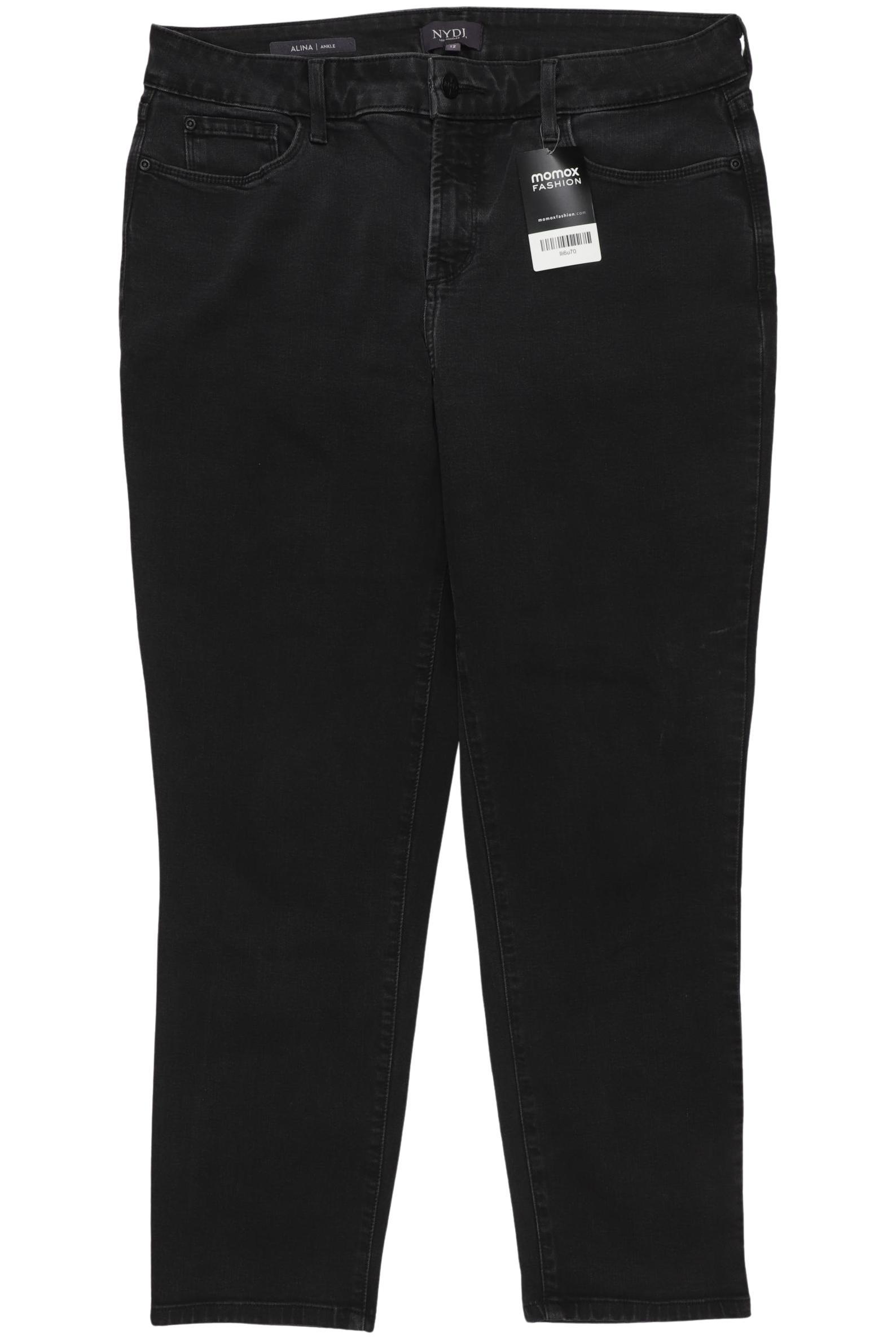 

Nydj Damen Jeans, schwarz, Gr. 12