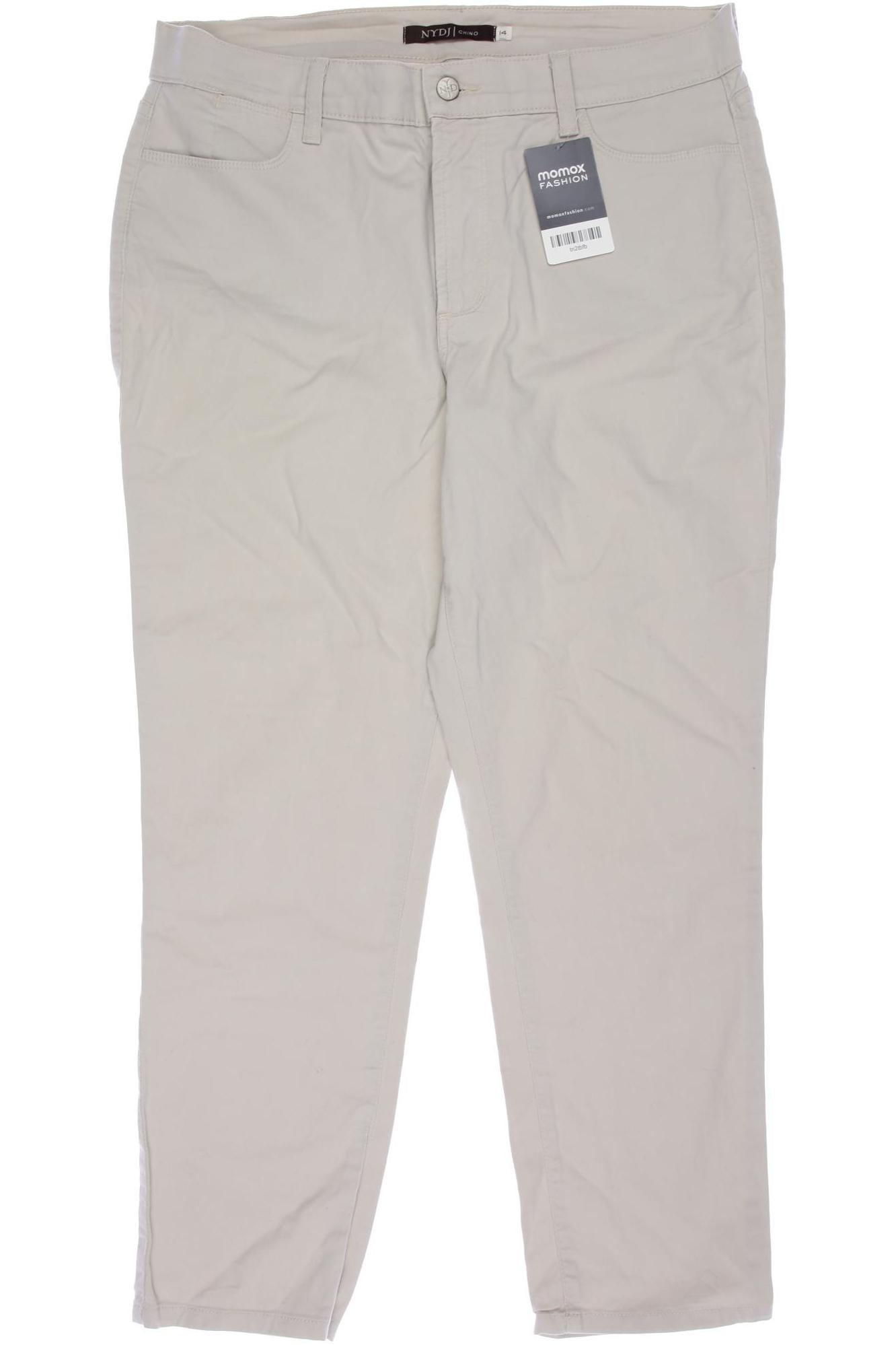 

Nydj Damen Jeans, cremeweiß, Gr. 14