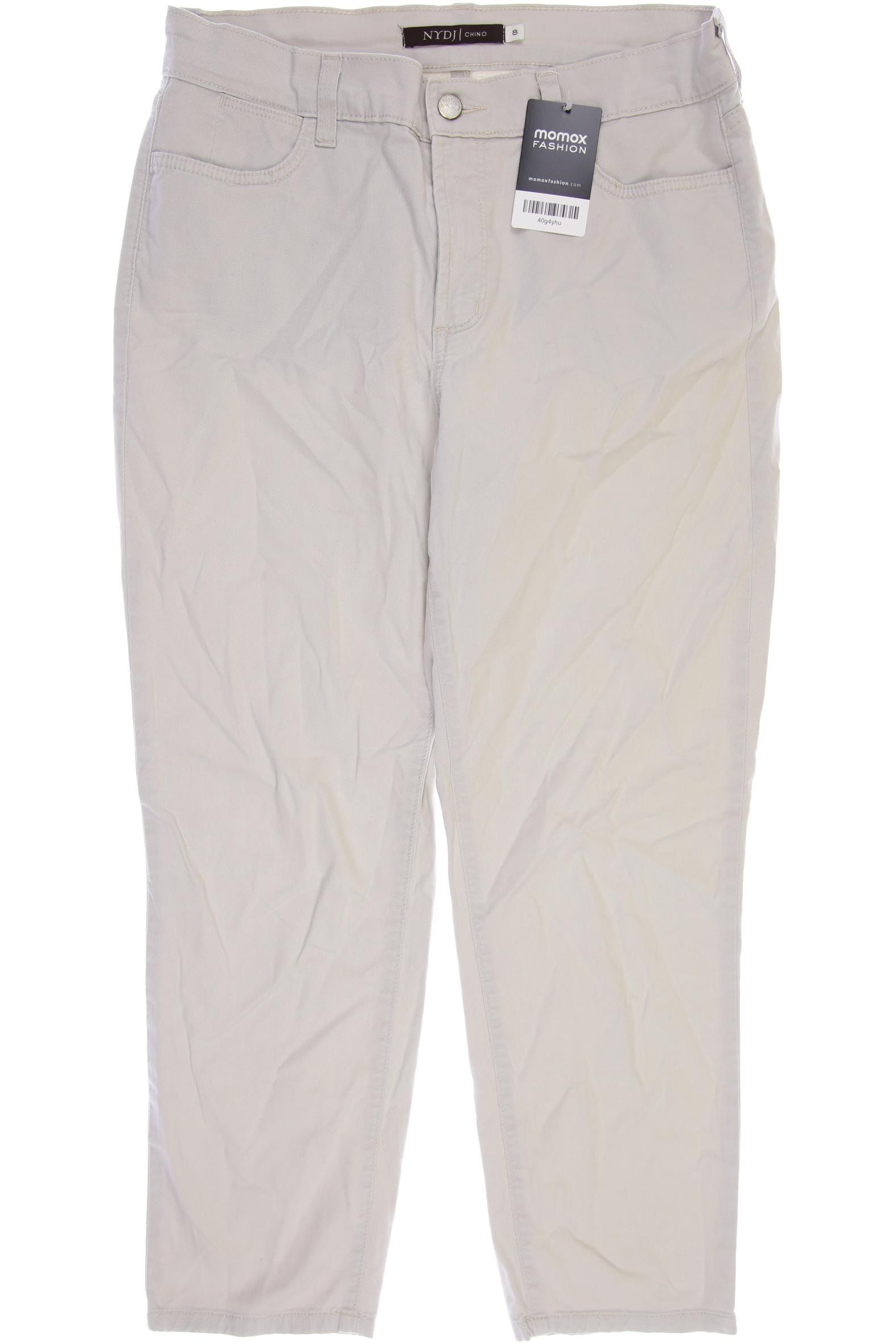 

Nydj Damen Stoffhose, cremeweiß, Gr. 8
