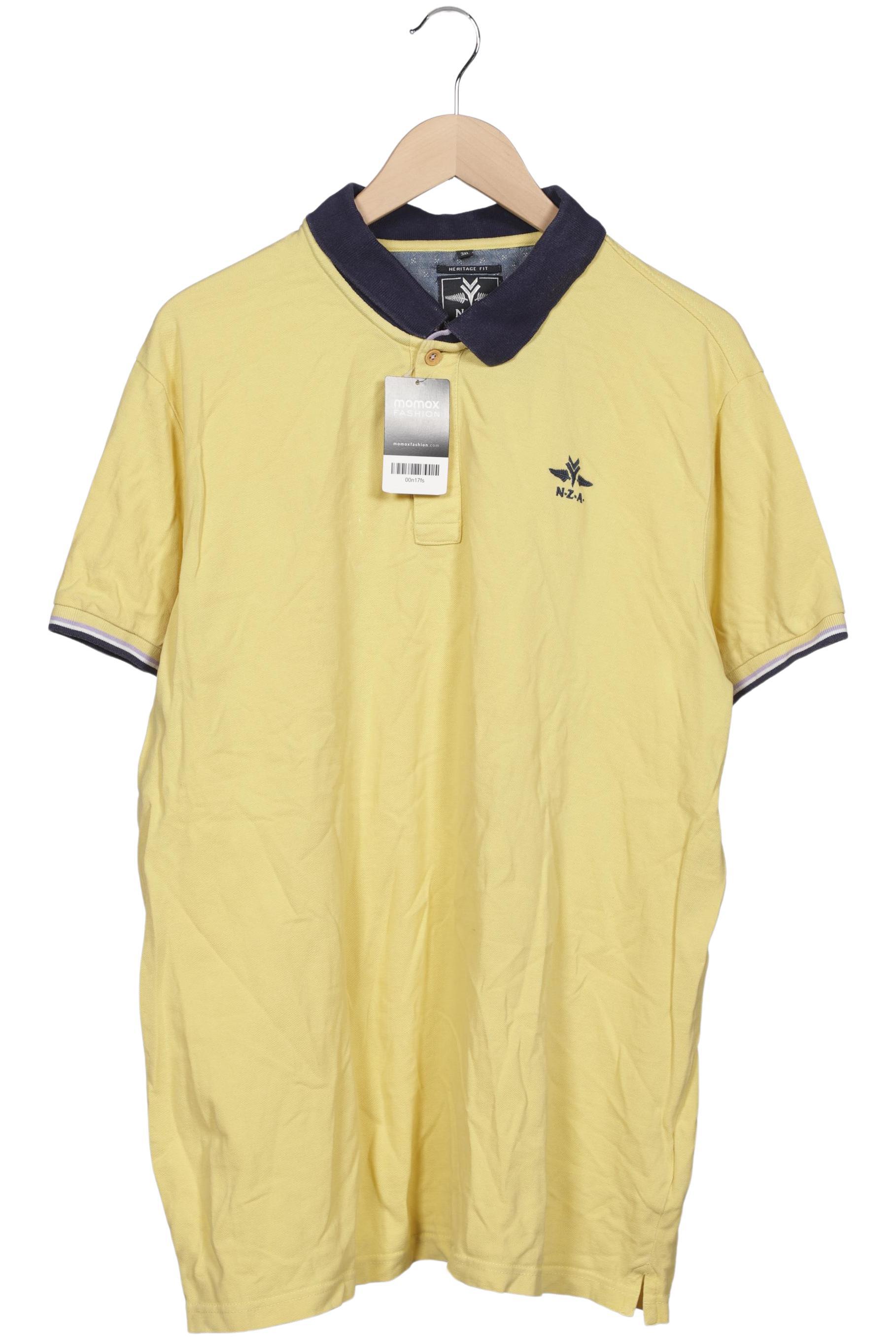 

NZA NEW Zealand Auckland Herren Poloshirt, gelb, Gr. 58