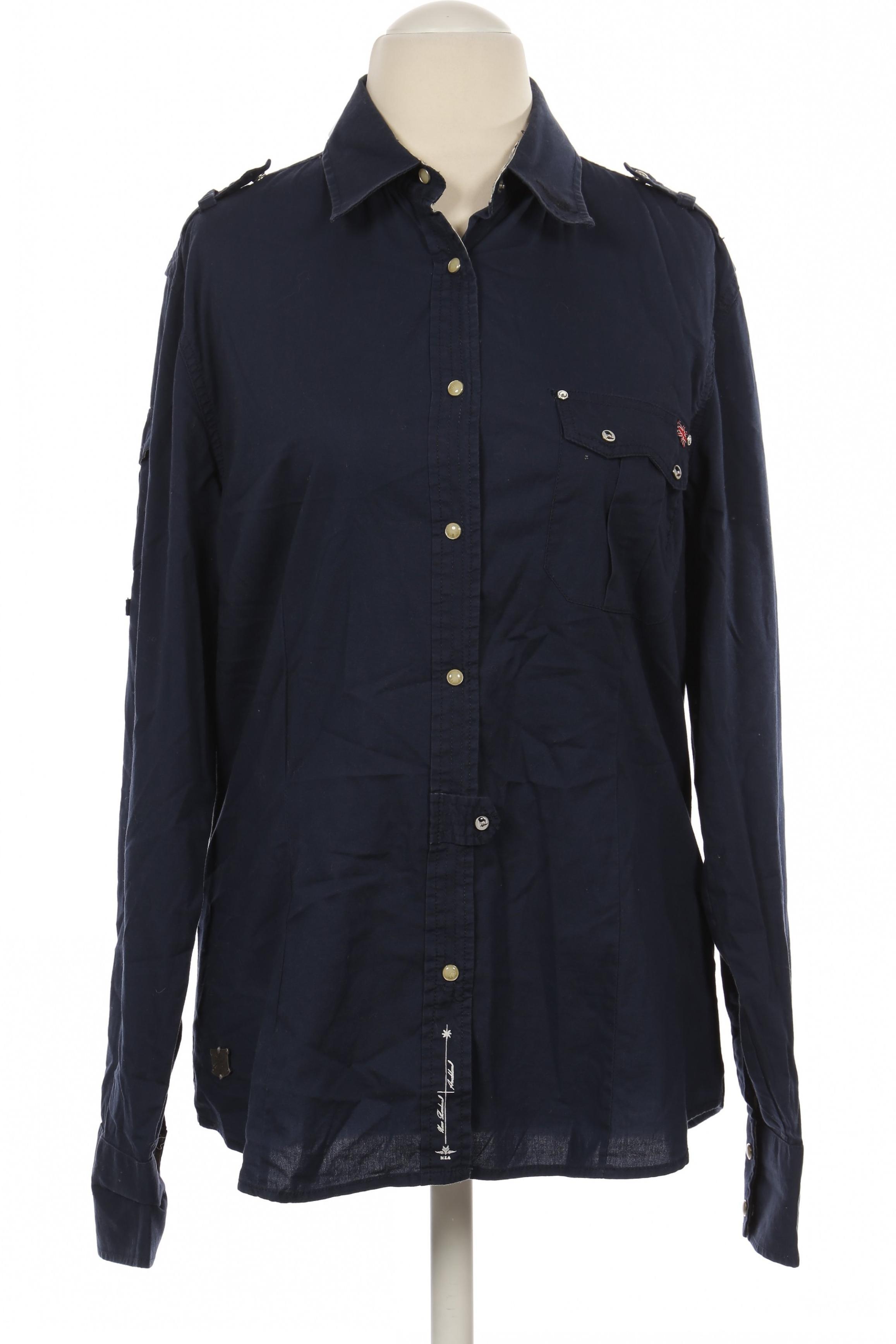 

NZA NEW Zealand Auckland Damen Bluse, marineblau, Gr. 6