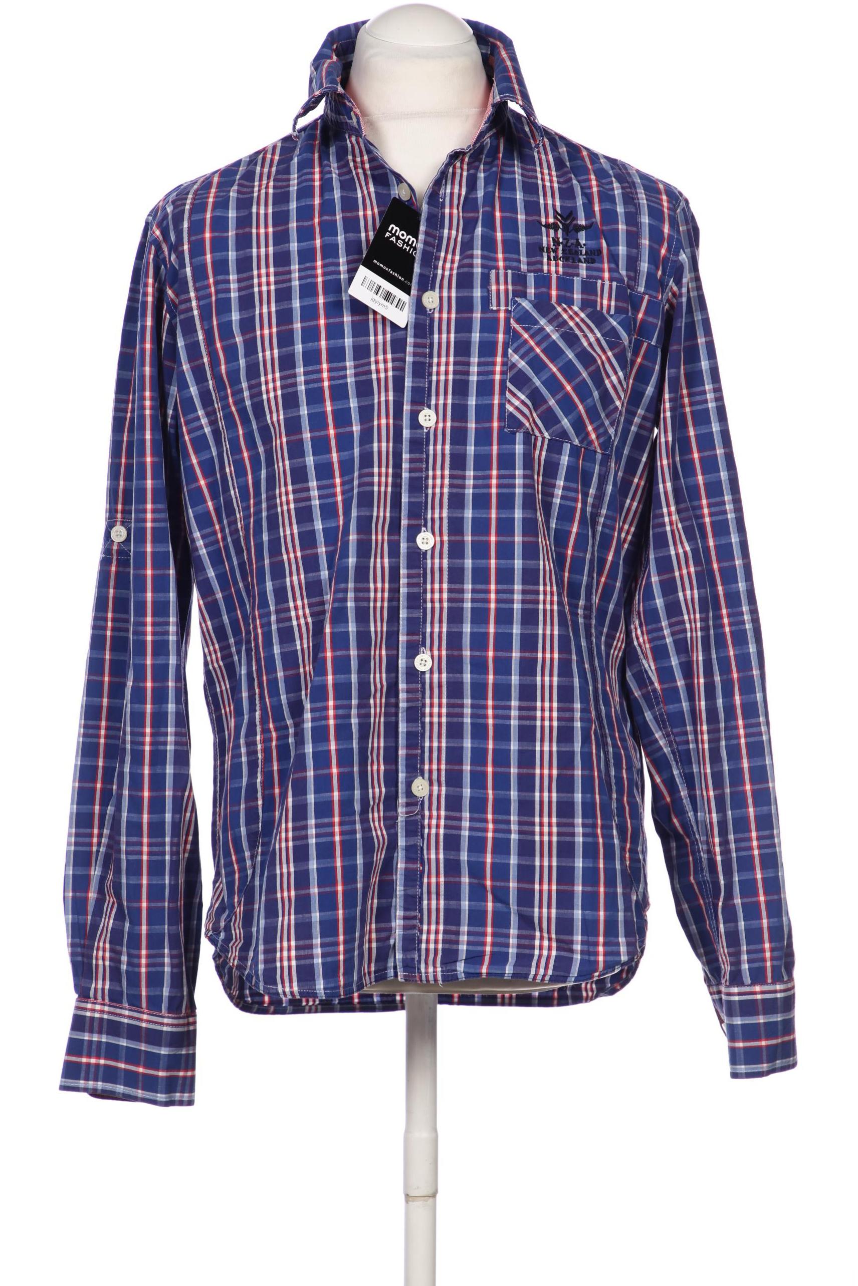 

NZA NEW Zealand Auckland Herren Hemd, blau, Gr. 52