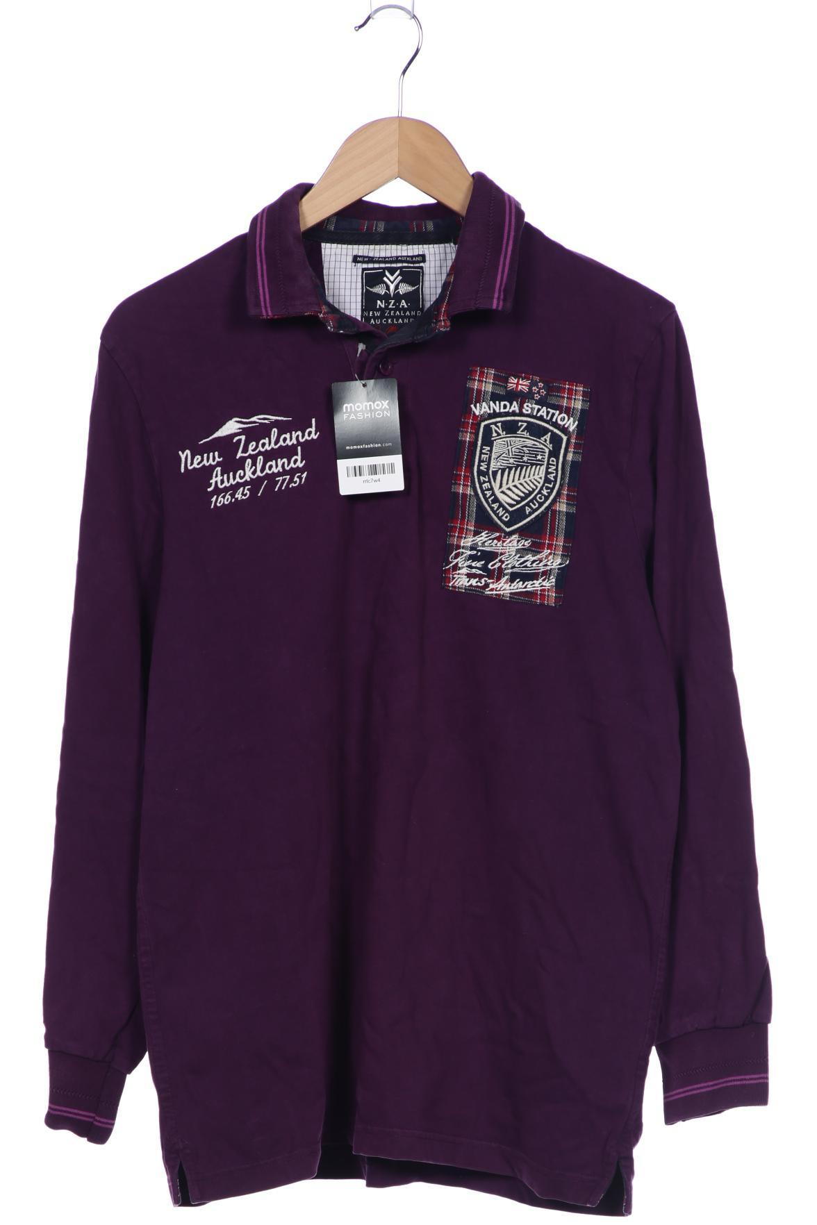

NZA NEW Zealand Auckland Herren Poloshirt, flieder, Gr. 48