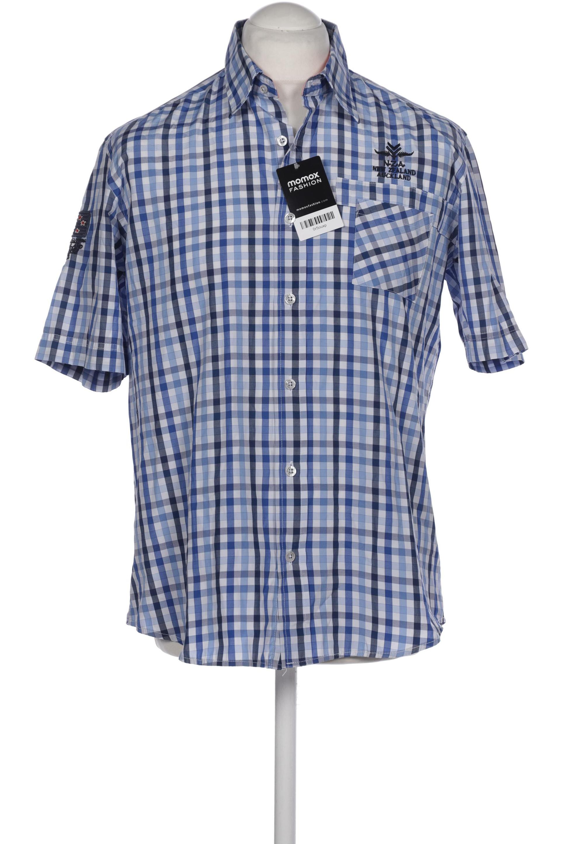 

NZA NEW Zealand Auckland Herren Hemd, blau, Gr. 52
