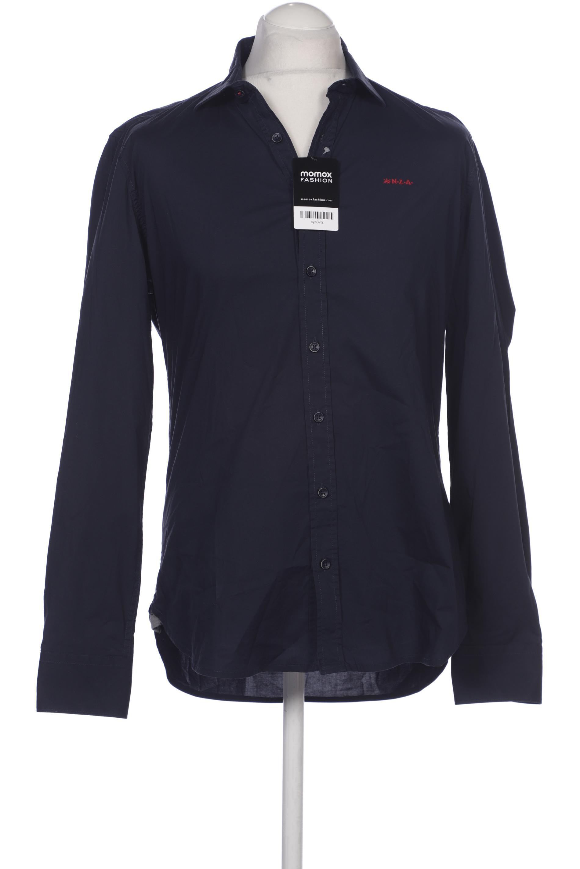 

NZA NEW Zealand Auckland Herren Hemd, marineblau, Gr. 52