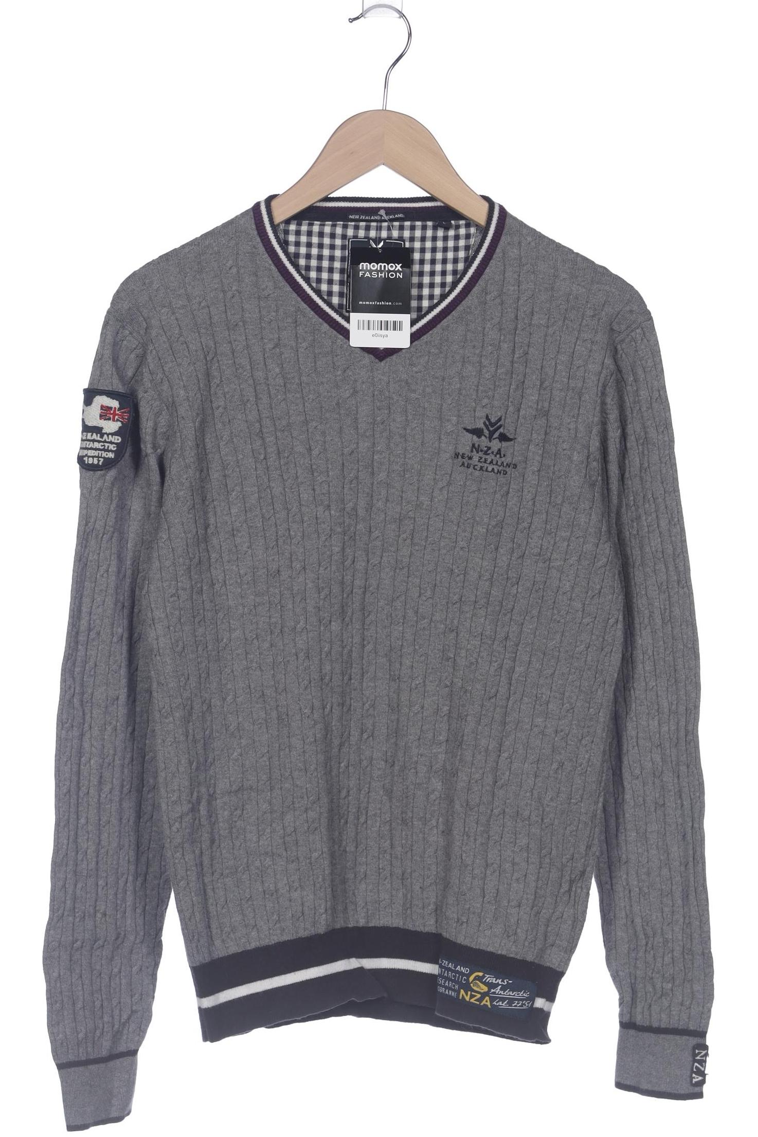 

NZA NEW Zealand Auckland Herren Pullover, grau, Gr. 52