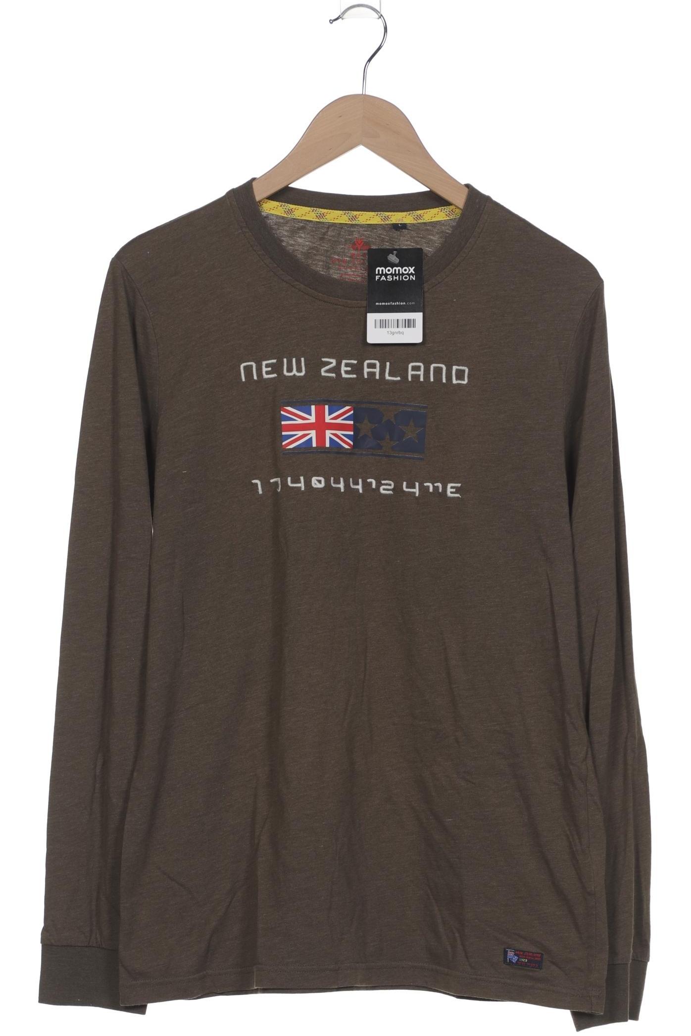

NZA NEW Zealand Auckland Herren Langarmshirt, grün, Gr. 52