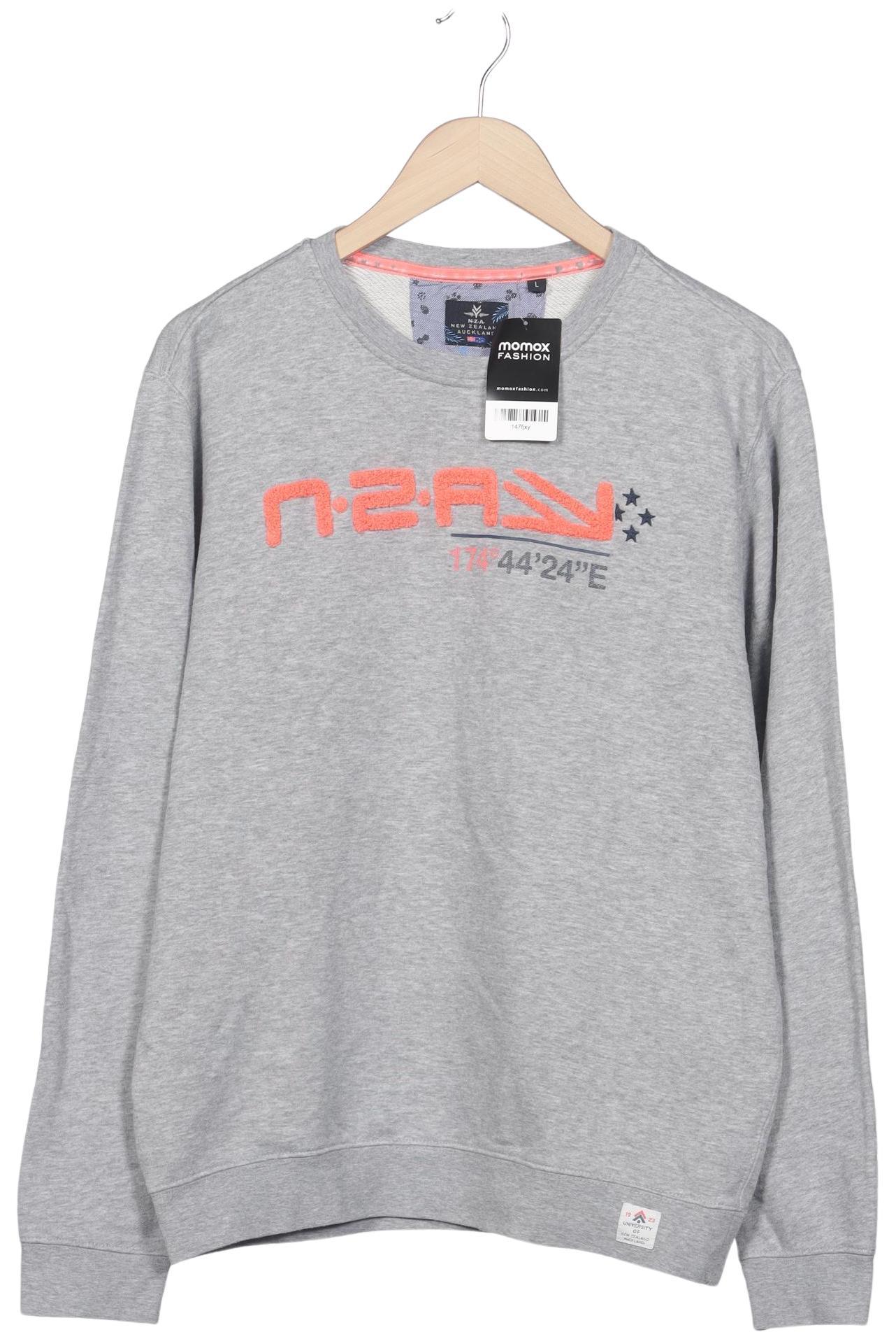 

NZA NEW Zealand Auckland Herren Sweatshirt, grau, Gr. 52