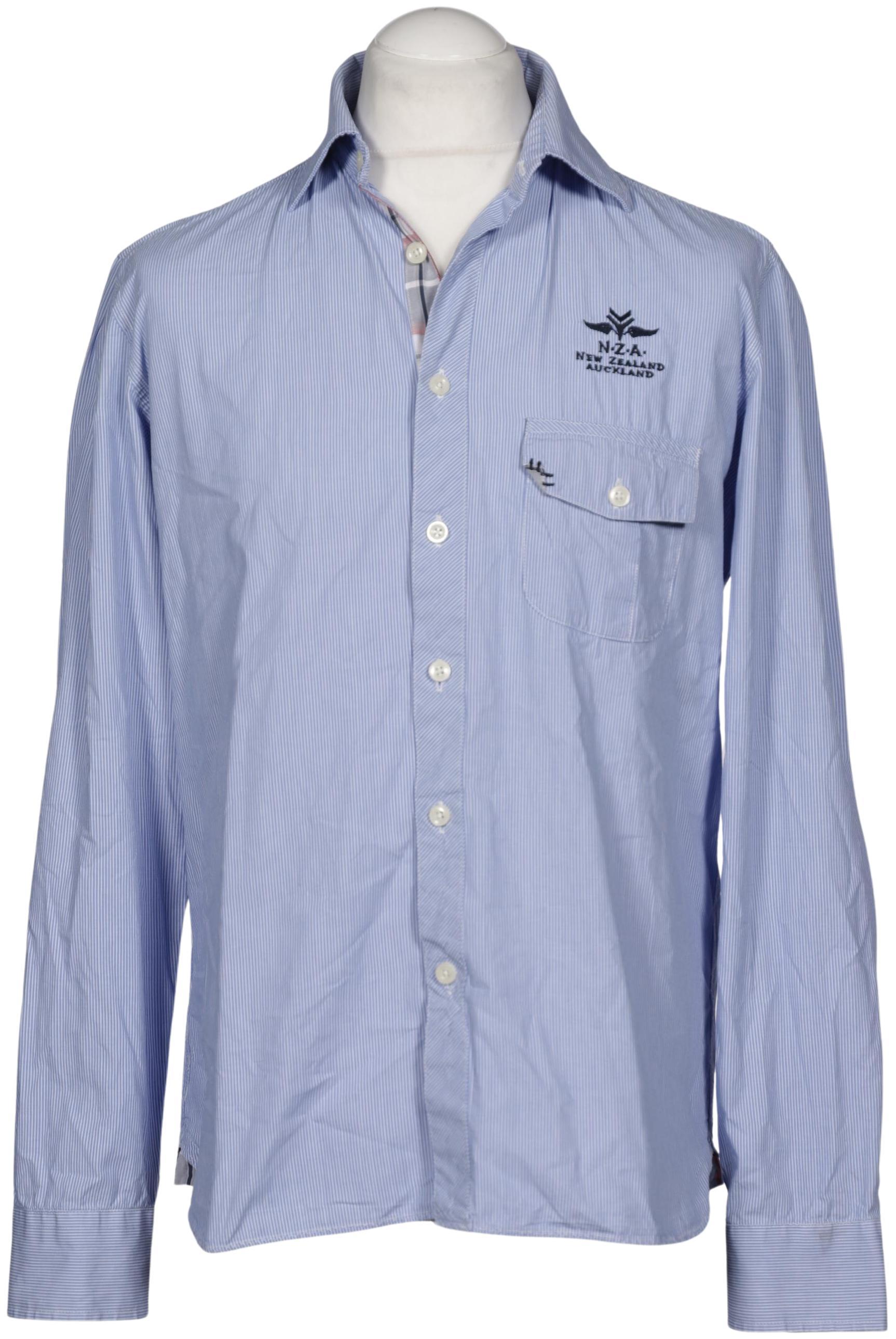 

NZA NEW Zealand Auckland Herren Hemd, blau, Gr. 48
