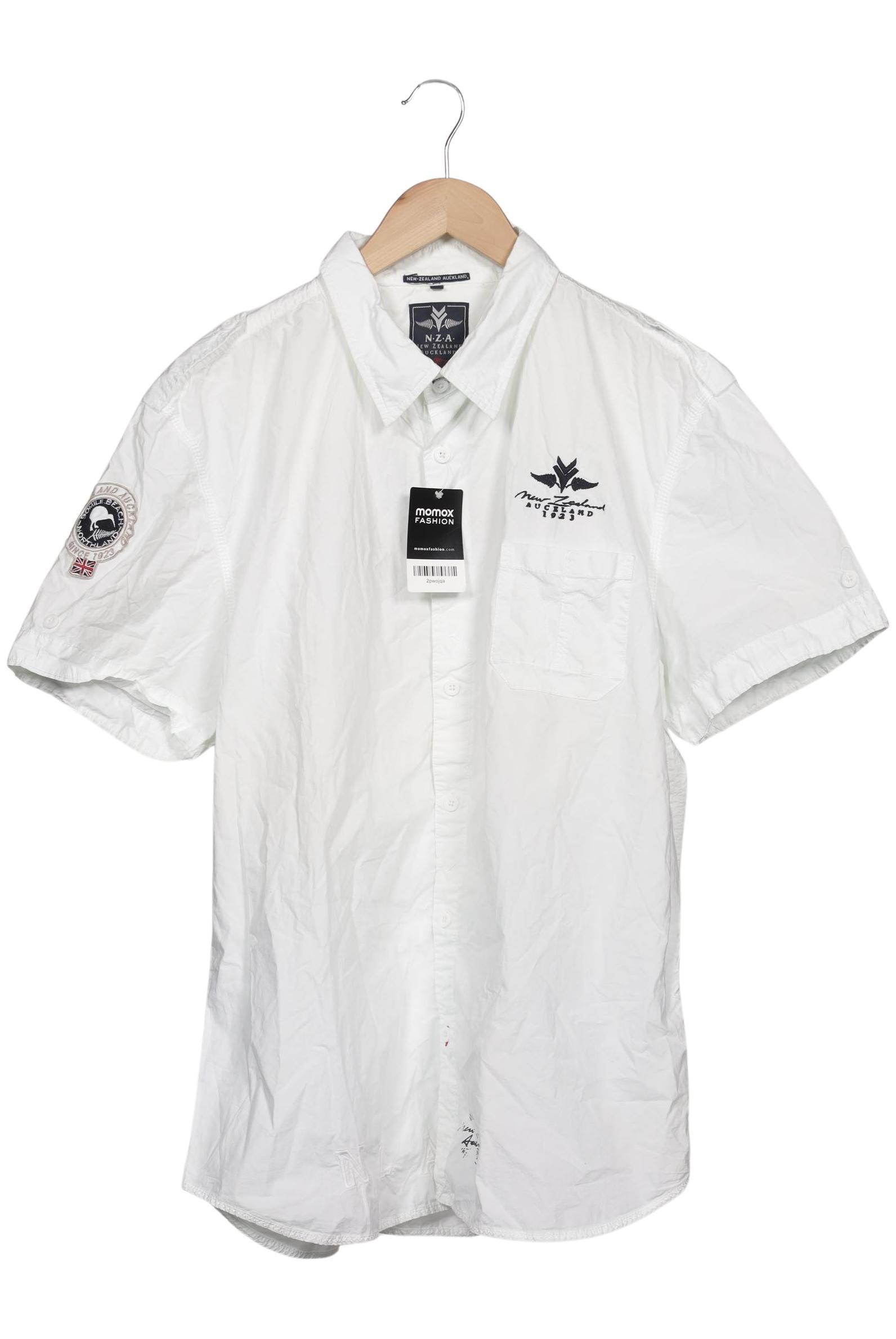 

NZA NEW Zealand Auckland Herren Hemd, weiß, Gr. 58