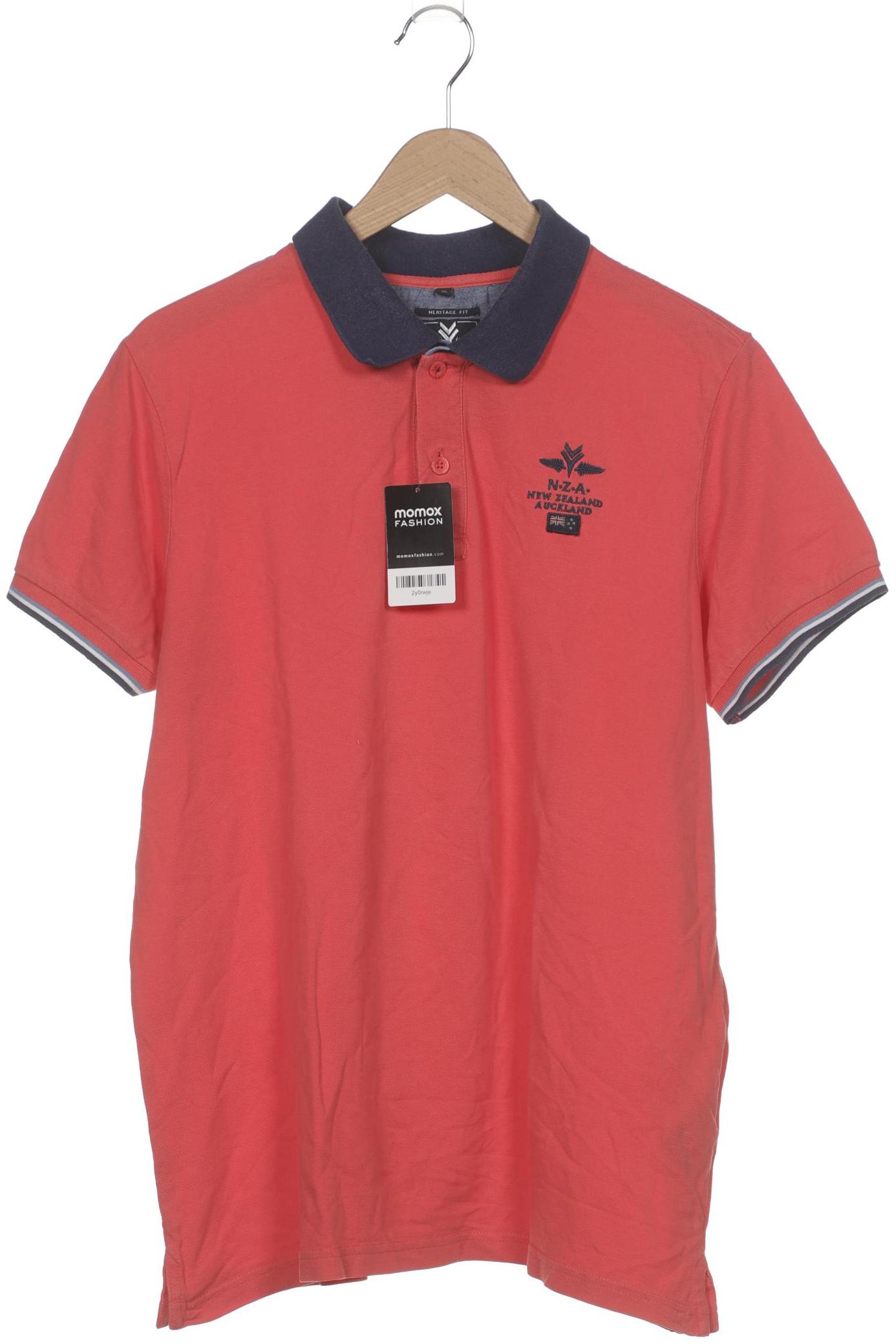 

NZA NEW Zealand Auckland Herren Poloshirt, rot, Gr. 54