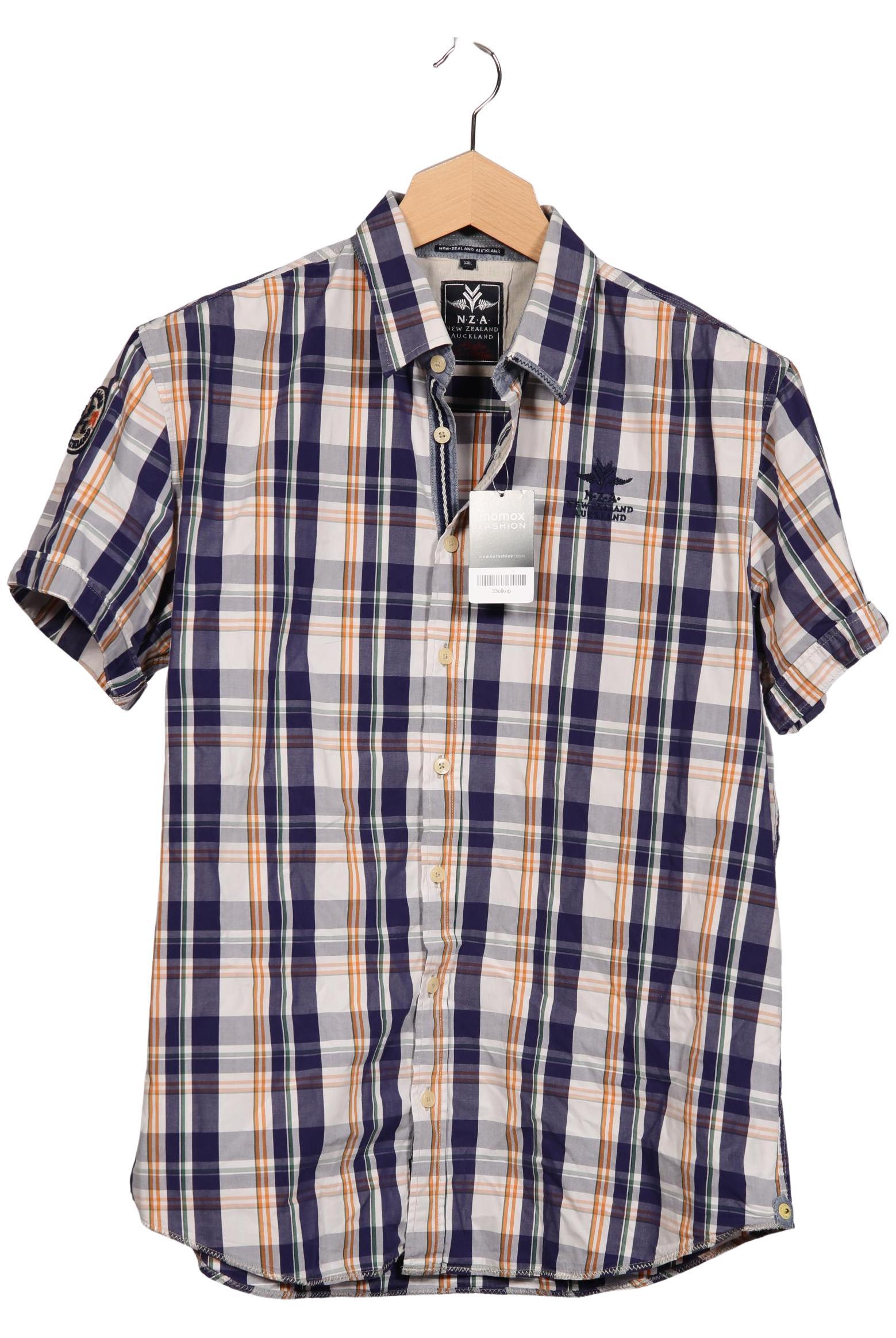 

NZA NEW Zealand Auckland Herren Hemd, marineblau, Gr. 56