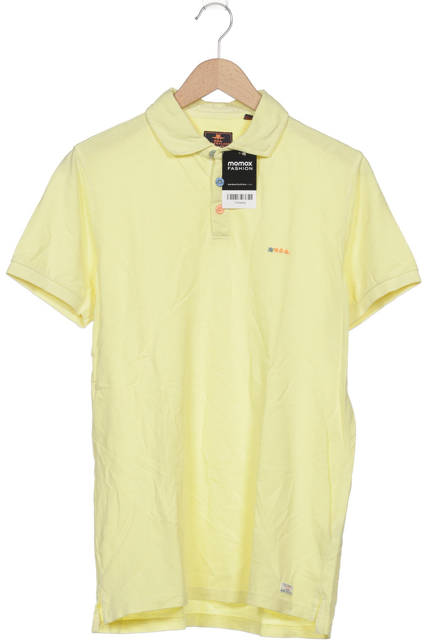

NZA NEW Zealand Auckland Herren Poloshirt, gelb, Gr. 48