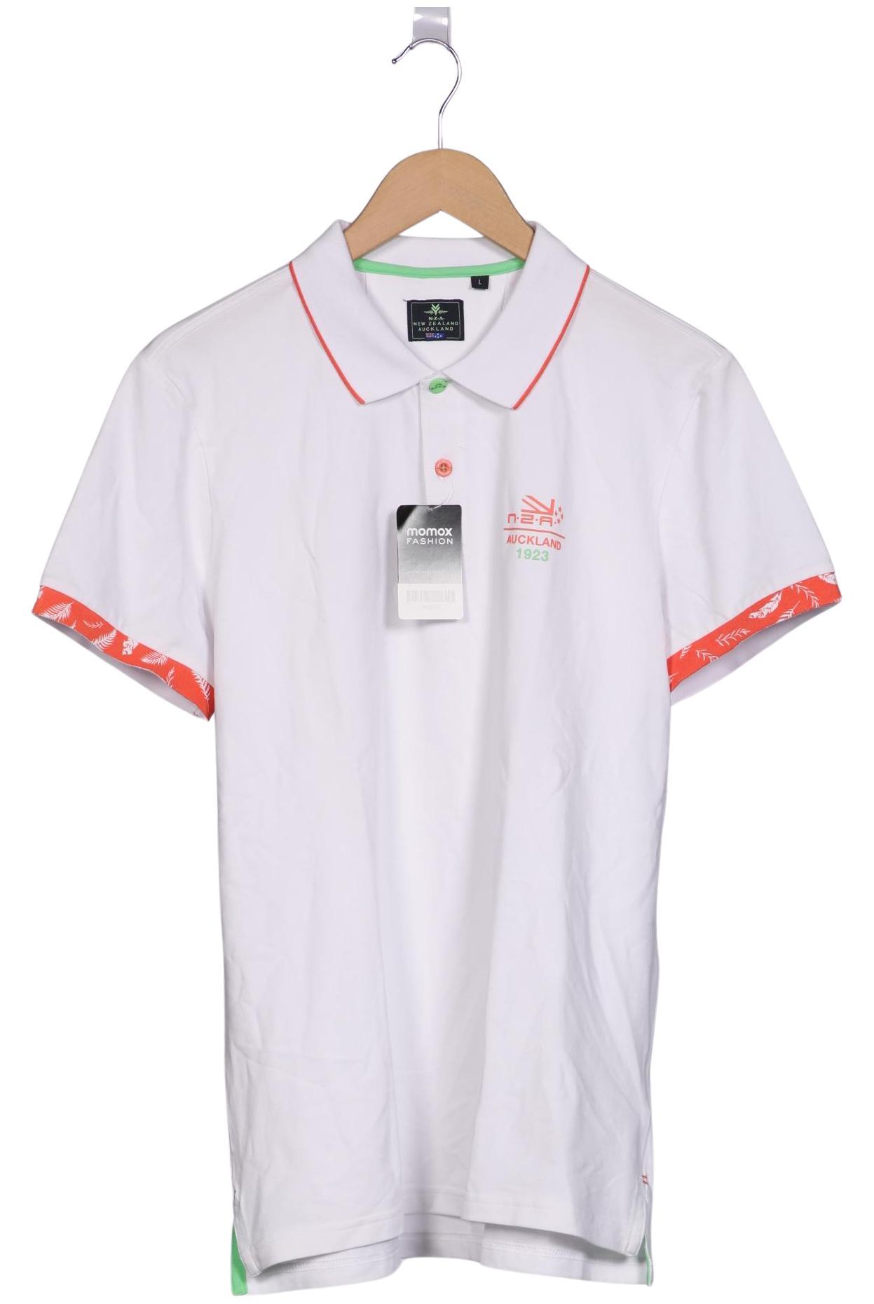

NZA NEW Zealand Auckland Herren Poloshirt, weiß, Gr. 52