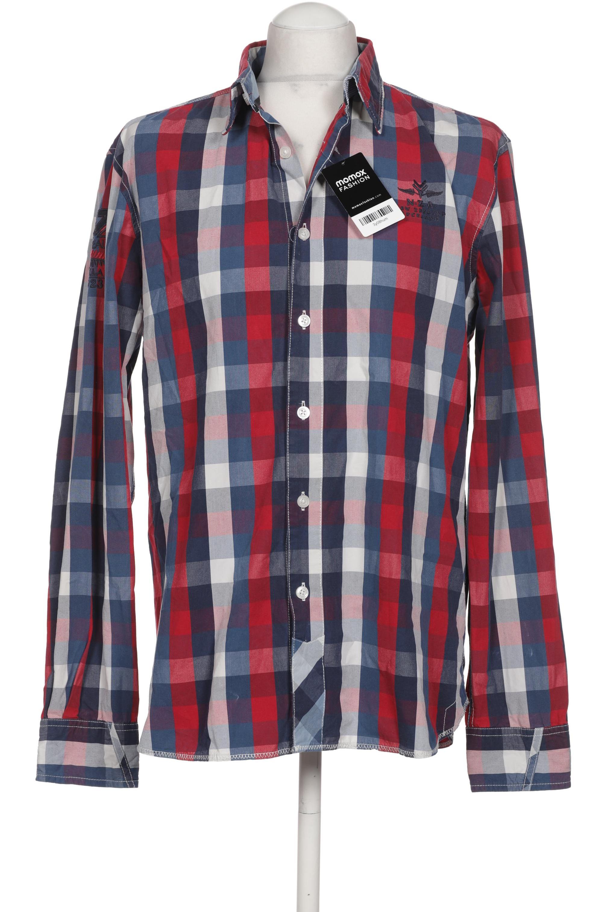 

NZA NEW Zealand Auckland Herren Hemd, marineblau, Gr. 52