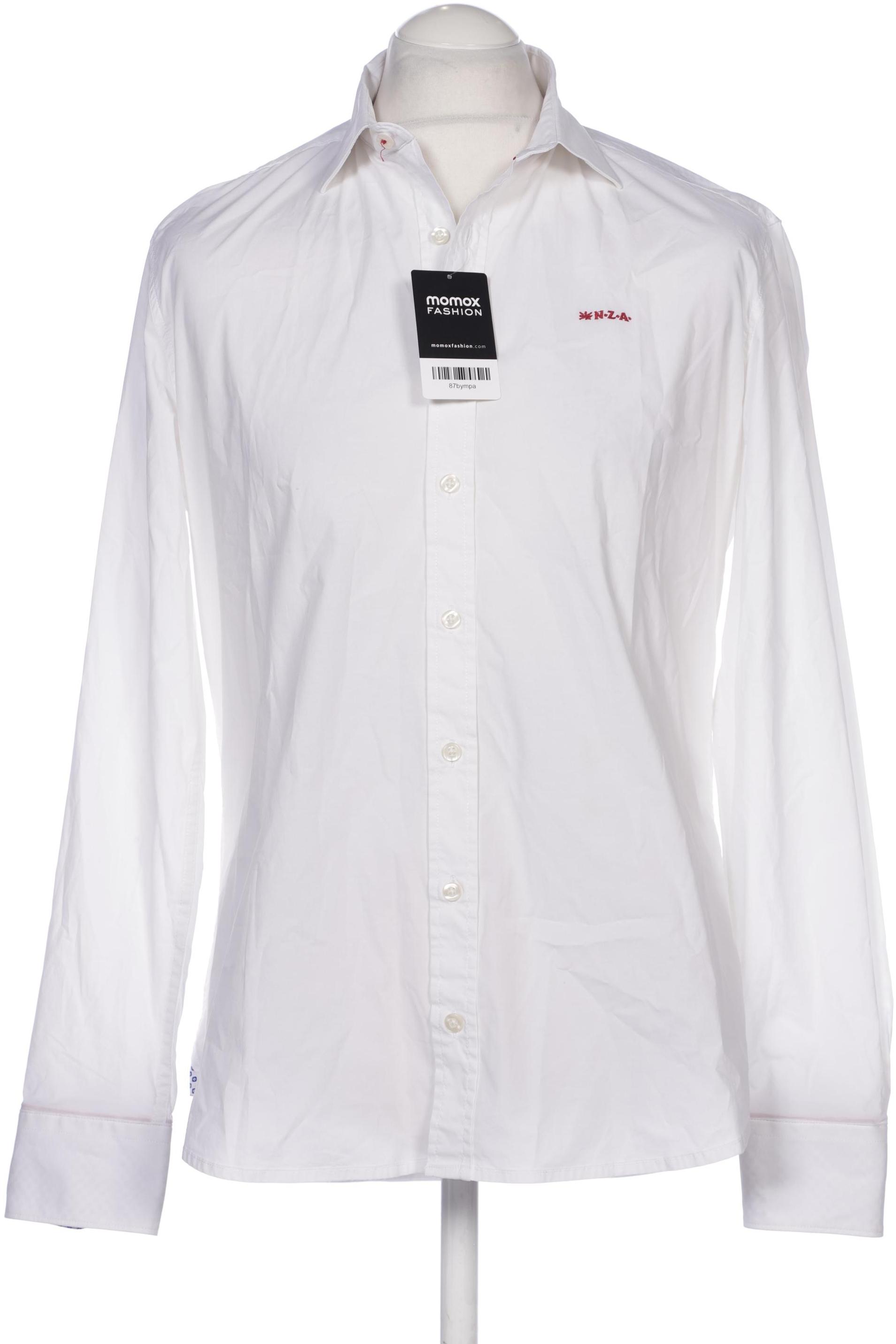 

NZA NEW Zealand Auckland Herren Hemd, weiß, Gr. 52