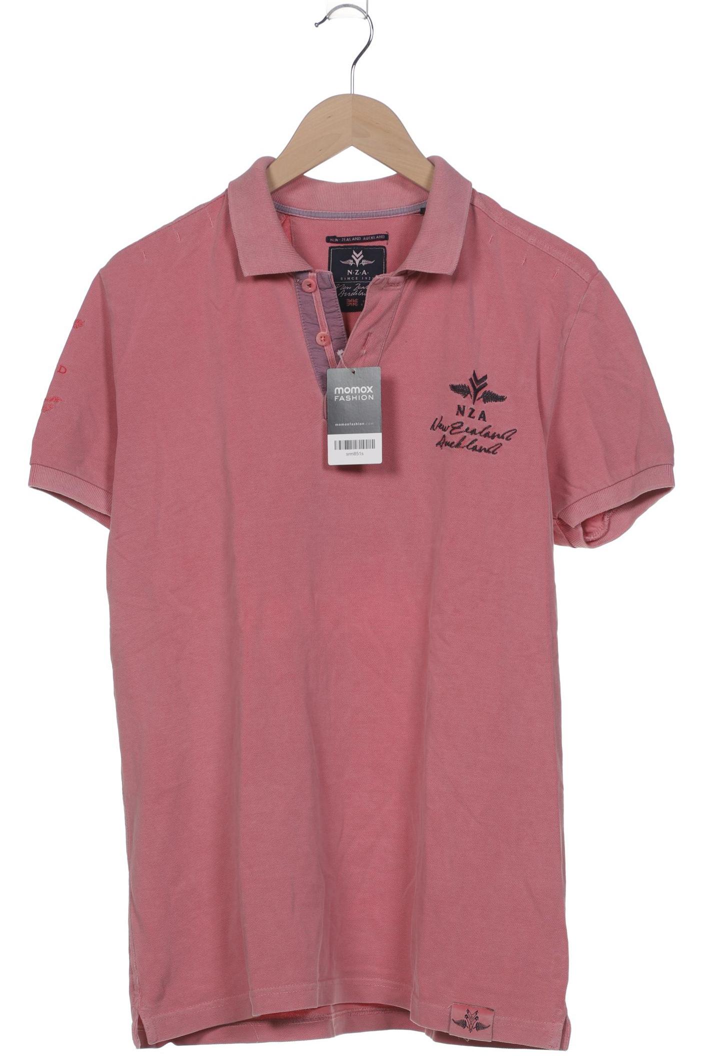 

NZA NEW Zealand Auckland Herren Poloshirt, pink, Gr. 52