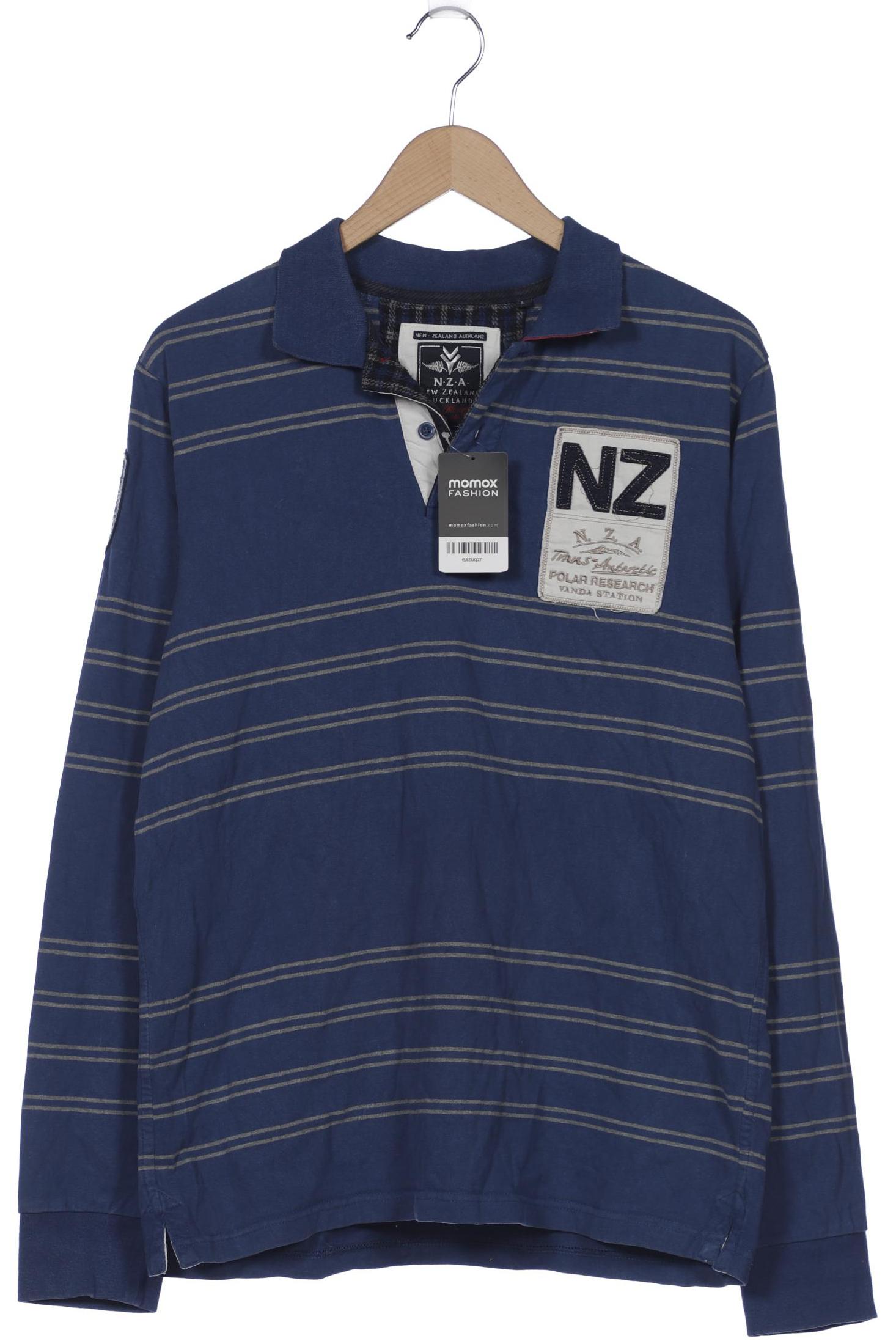 

NZA NEW Zealand Auckland Herren Poloshirt, blau, Gr. 52