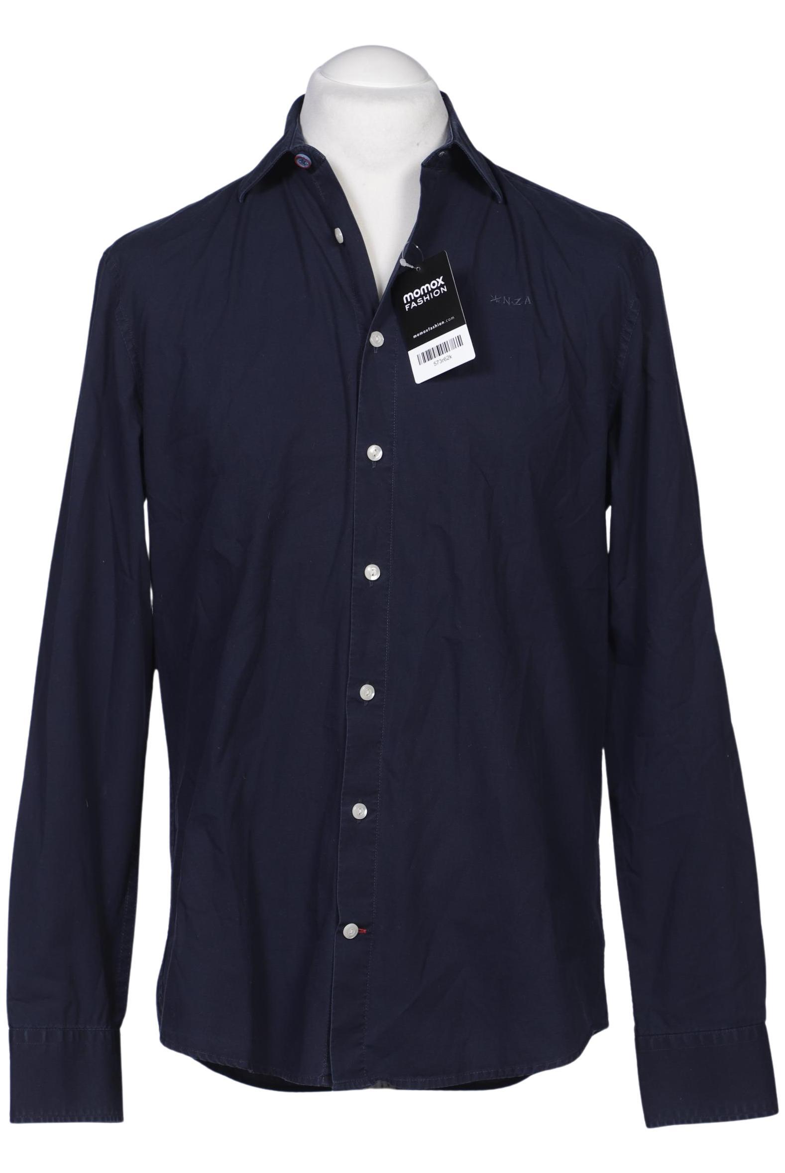 

NZA NEW Zealand Auckland Herren Hemd, marineblau, Gr. 50