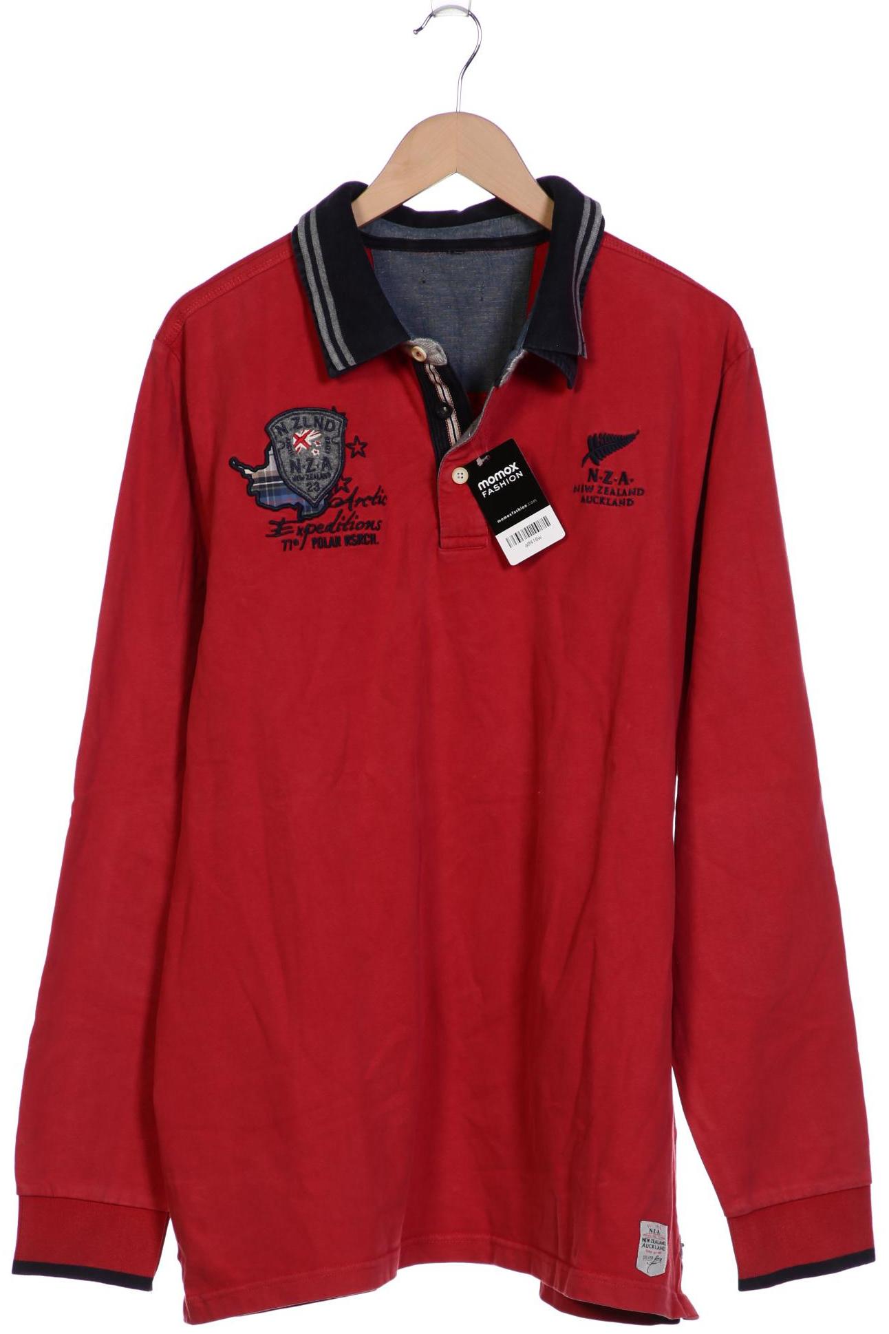 

NZA NEW Zealand Auckland Herren Poloshirt, rot, Gr. 62