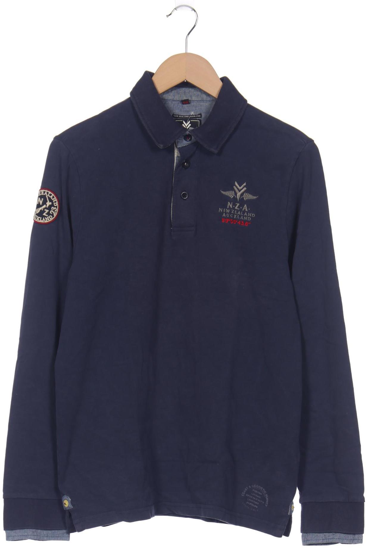 

NZA NEW ZEALAND AUCKLAND Herren Langarmshirt, marineblau