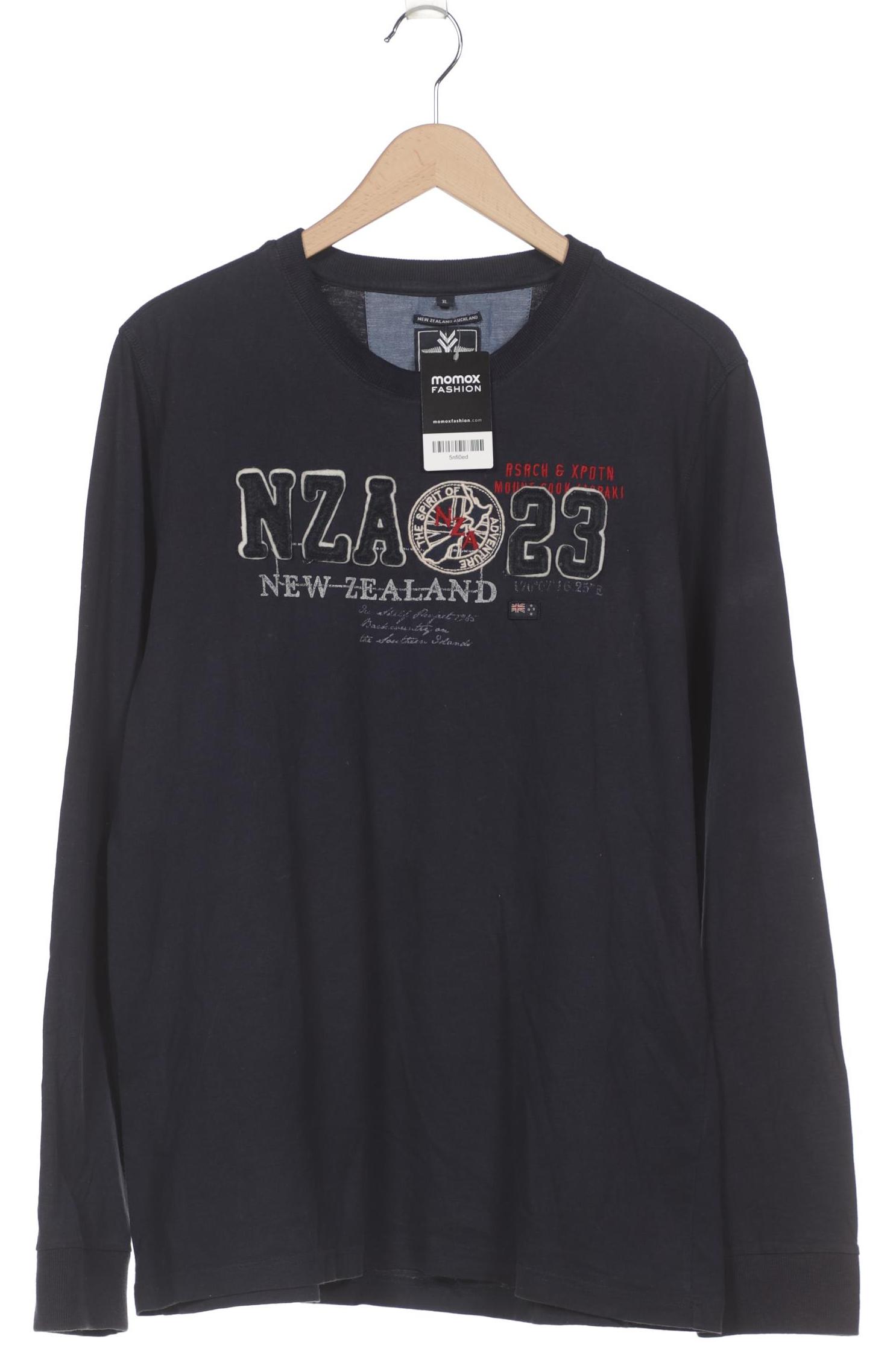 

NZA NEW Zealand Auckland Herren Langarmshirt, marineblau, Gr. 54