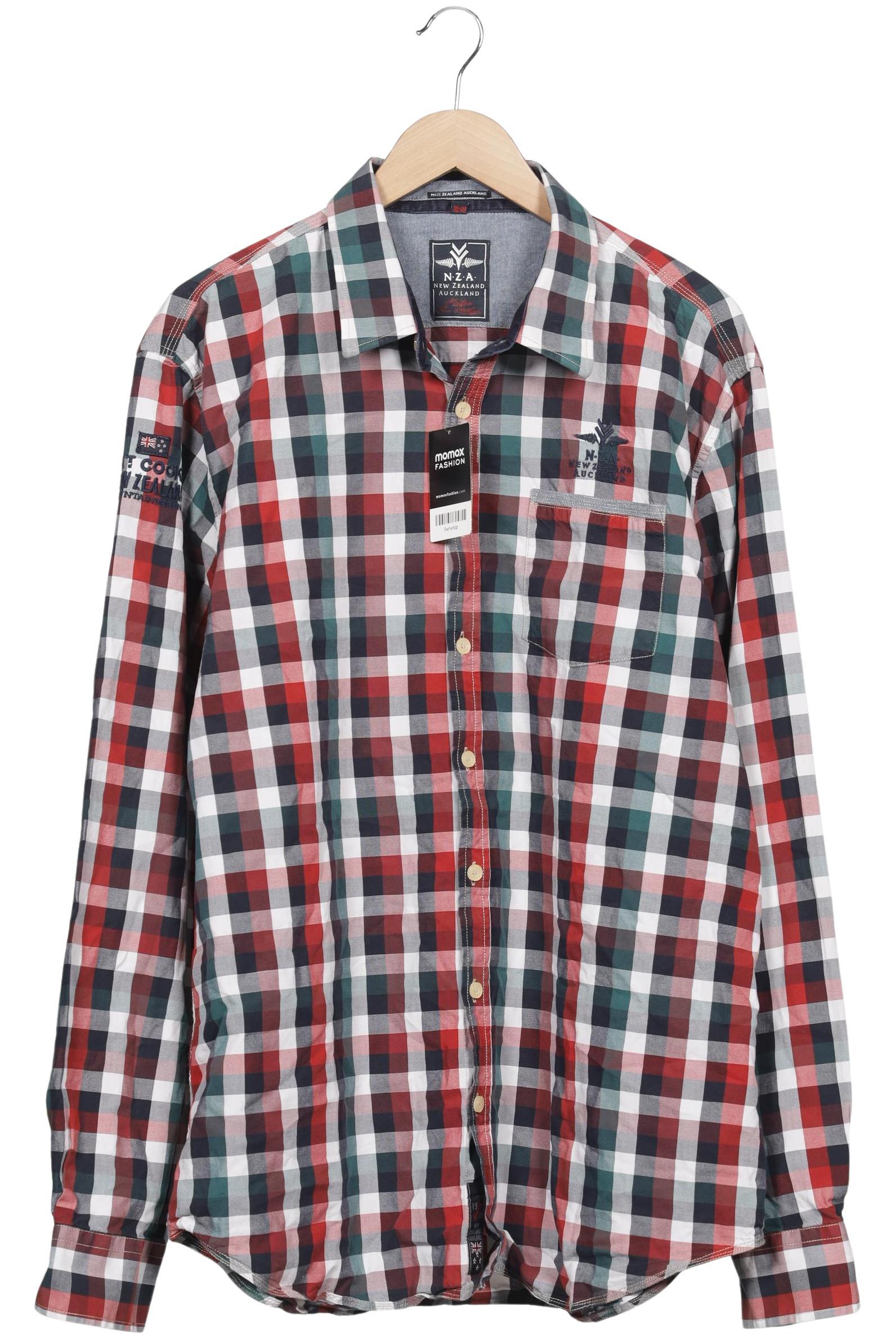 

NZA NEW Zealand Auckland Herren Hemd, mehrfarbig, Gr. 58