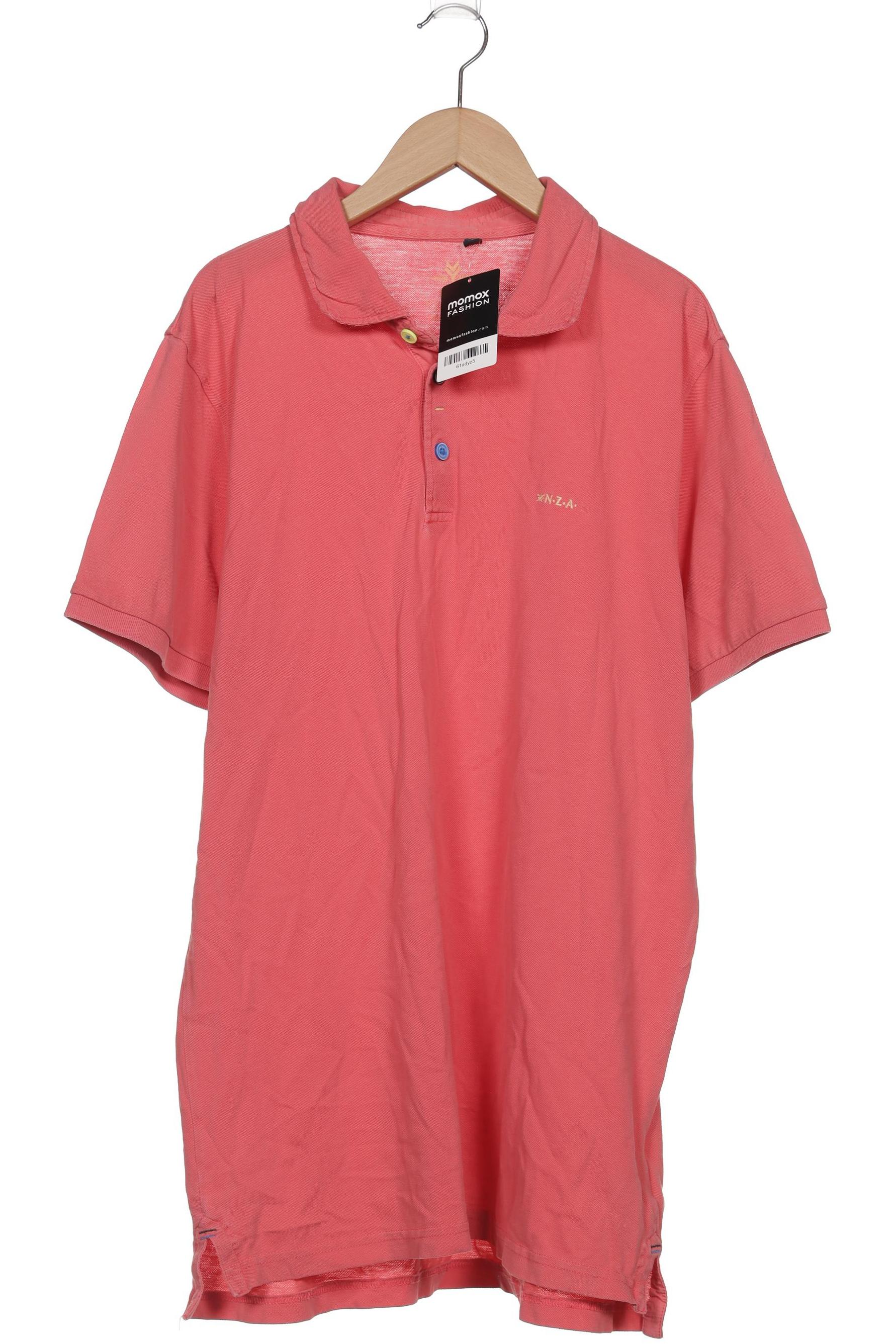 

NZA NEW Zealand Auckland Herren Poloshirt, pink, Gr. 54