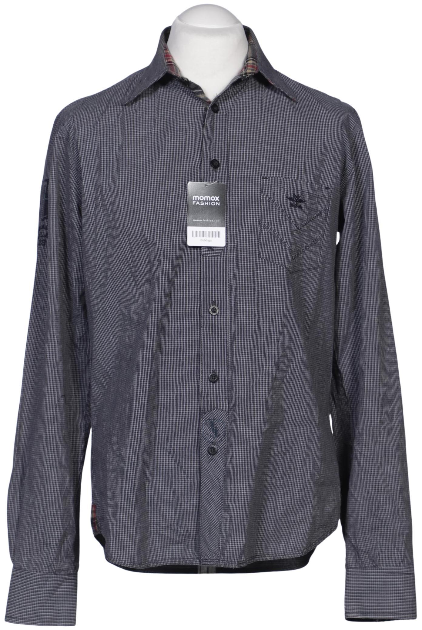 

NZA NEW Zealand Auckland Herren Hemd, grau, Gr. 48