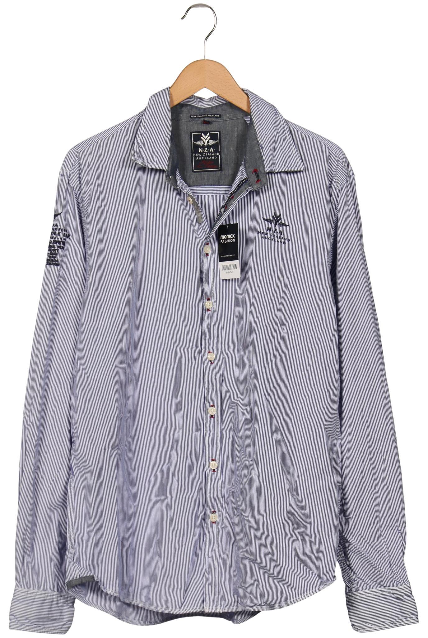 

NZA NEW Zealand Auckland Herren Hemd, blau, Gr. 56