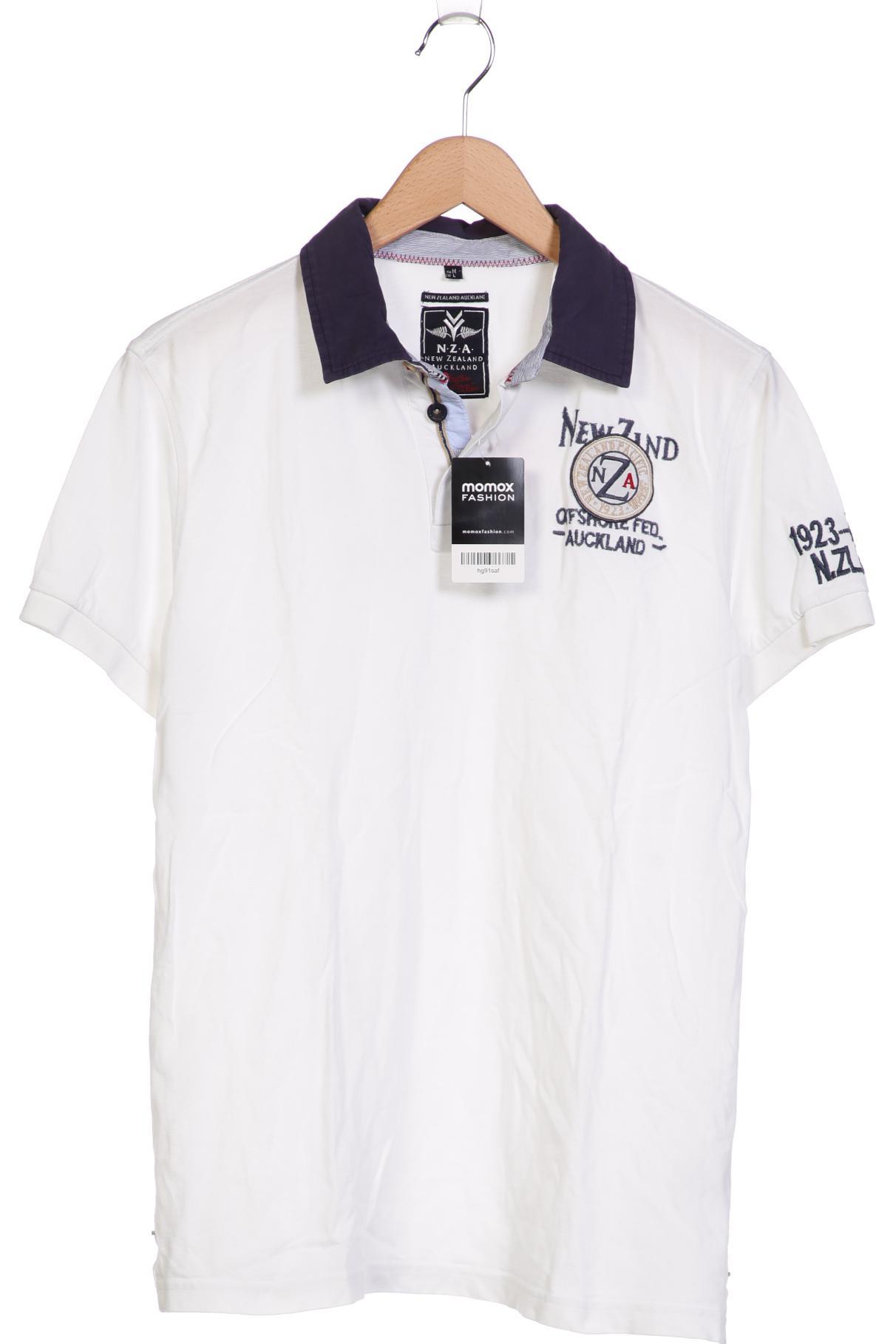 

NZA NEW Zealand Auckland Herren Poloshirt, weiß, Gr. 48