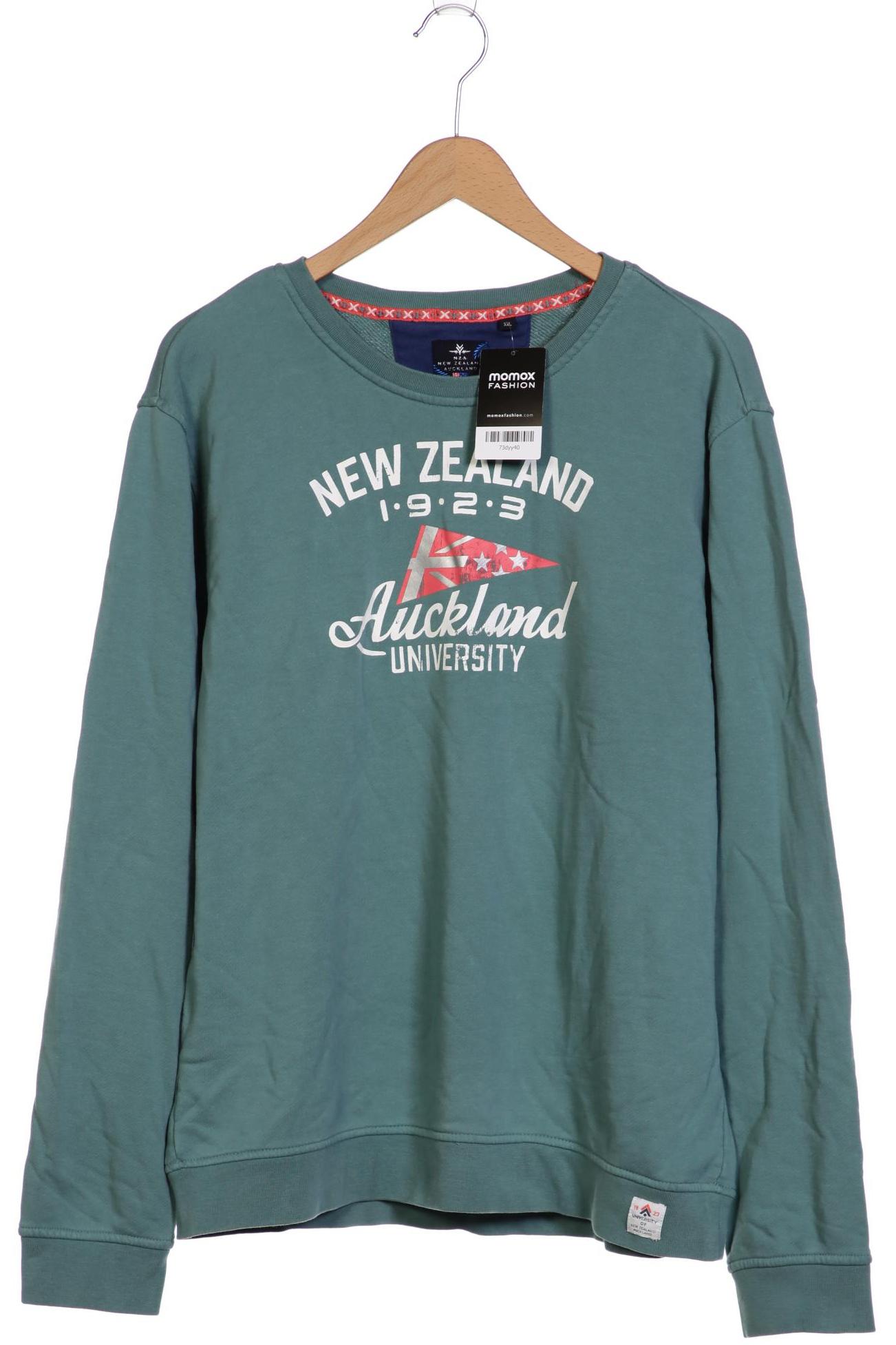 

NZA NEW Zealand Auckland Herren Sweatshirt, türkis, Gr. 56