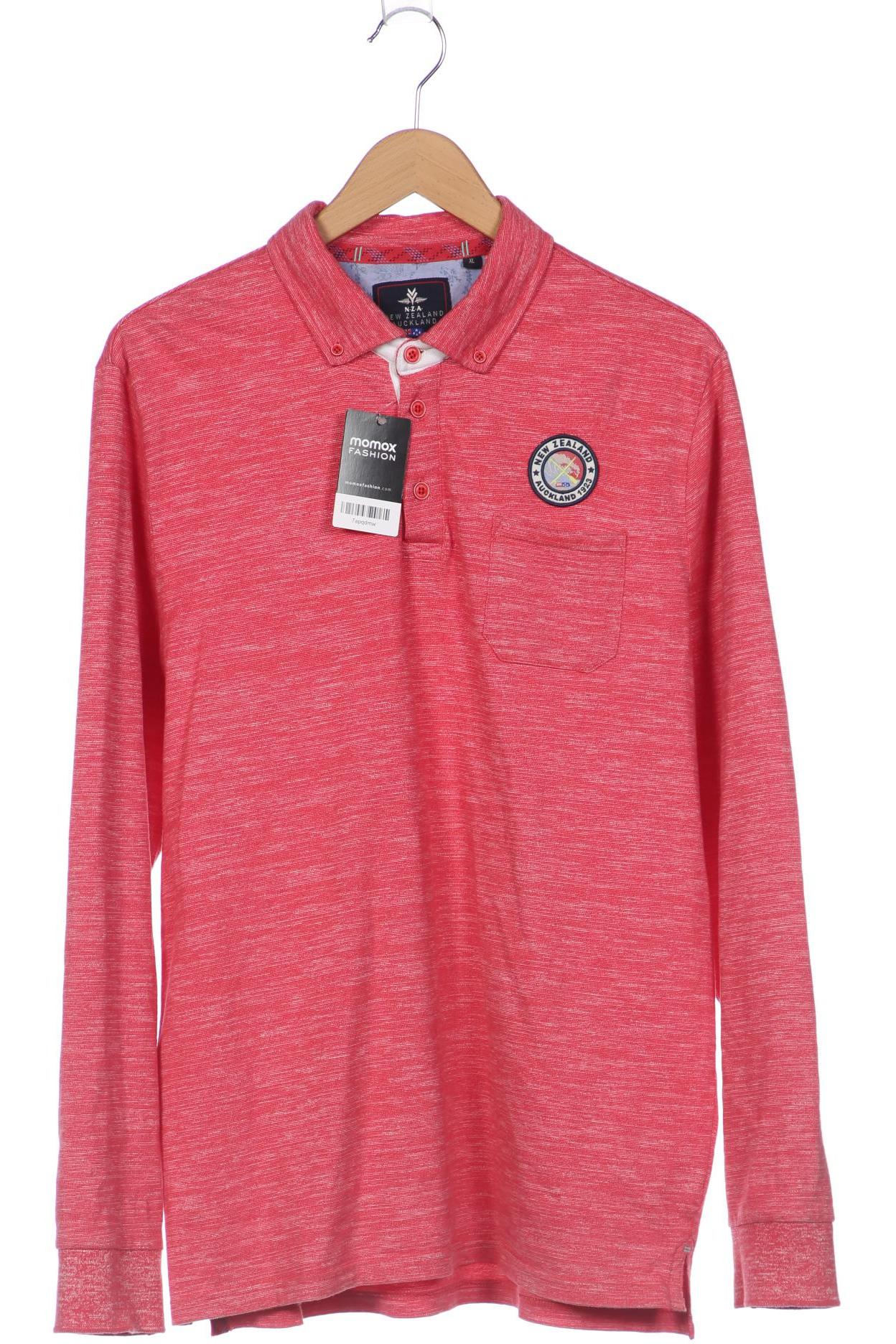 

NZA NEW ZEALAND AUCKLAND Herren Poloshirt, rot