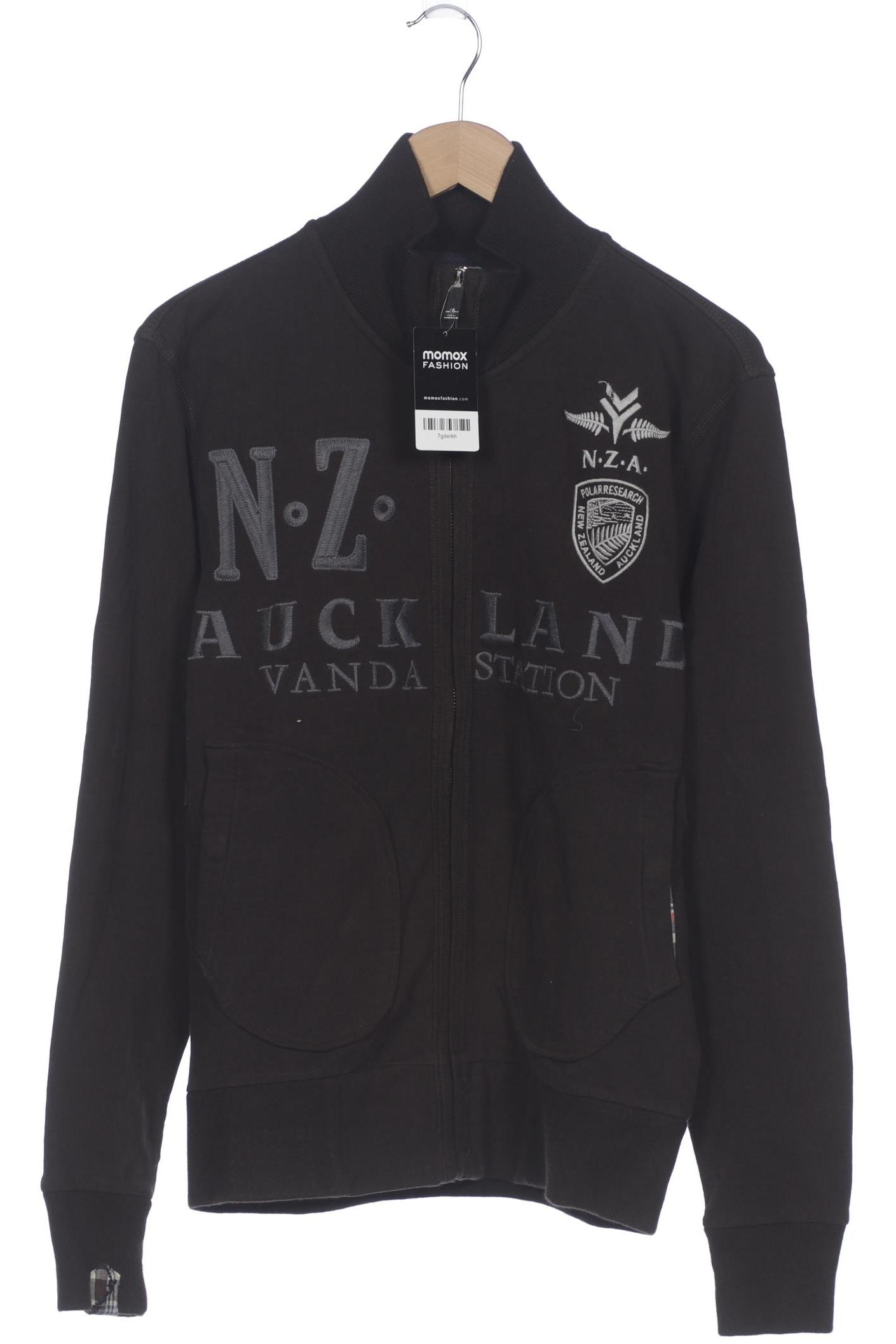 

NZA NEW Zealand Auckland Herren Sweatshirt, braun, Gr. 48