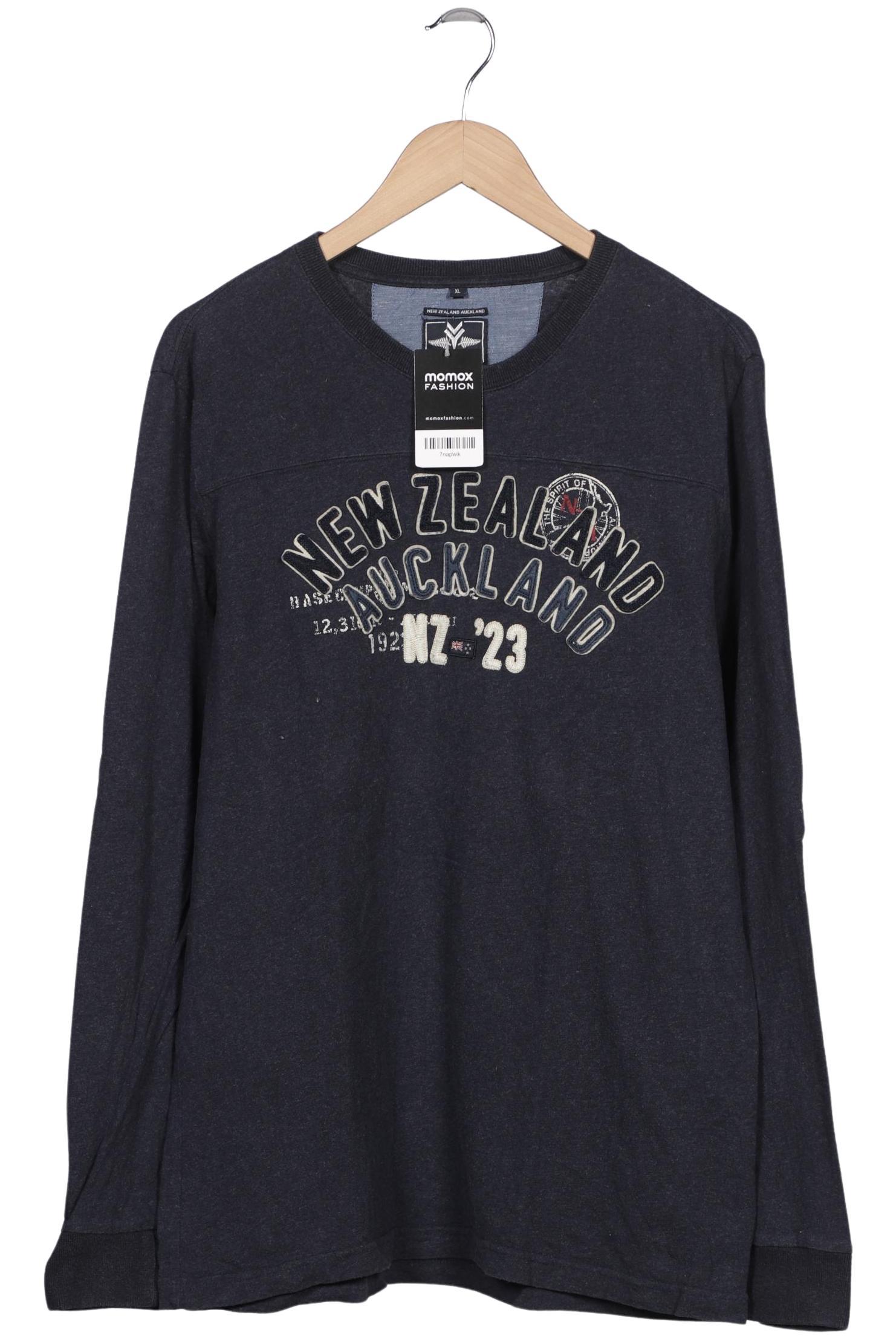 

NZA NEW Zealand Auckland Herren Langarmshirt, marineblau, Gr. 54