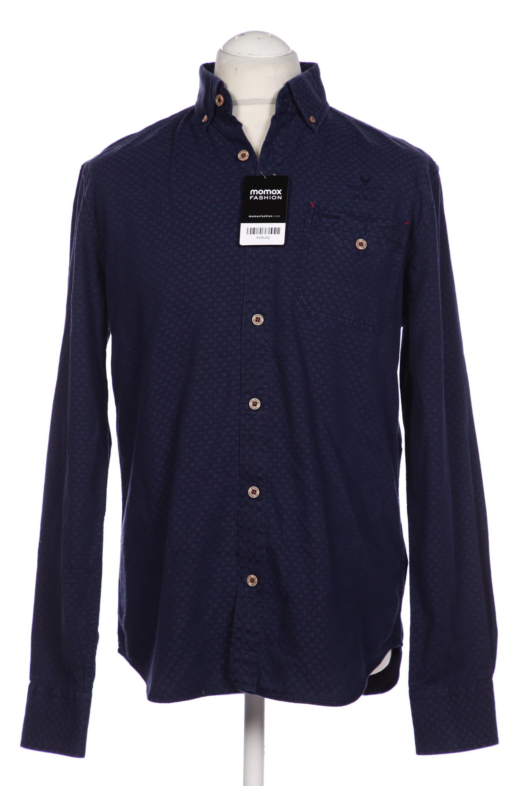 

NZA NEW Zealand Auckland Herren Hemd, marineblau, Gr. 48