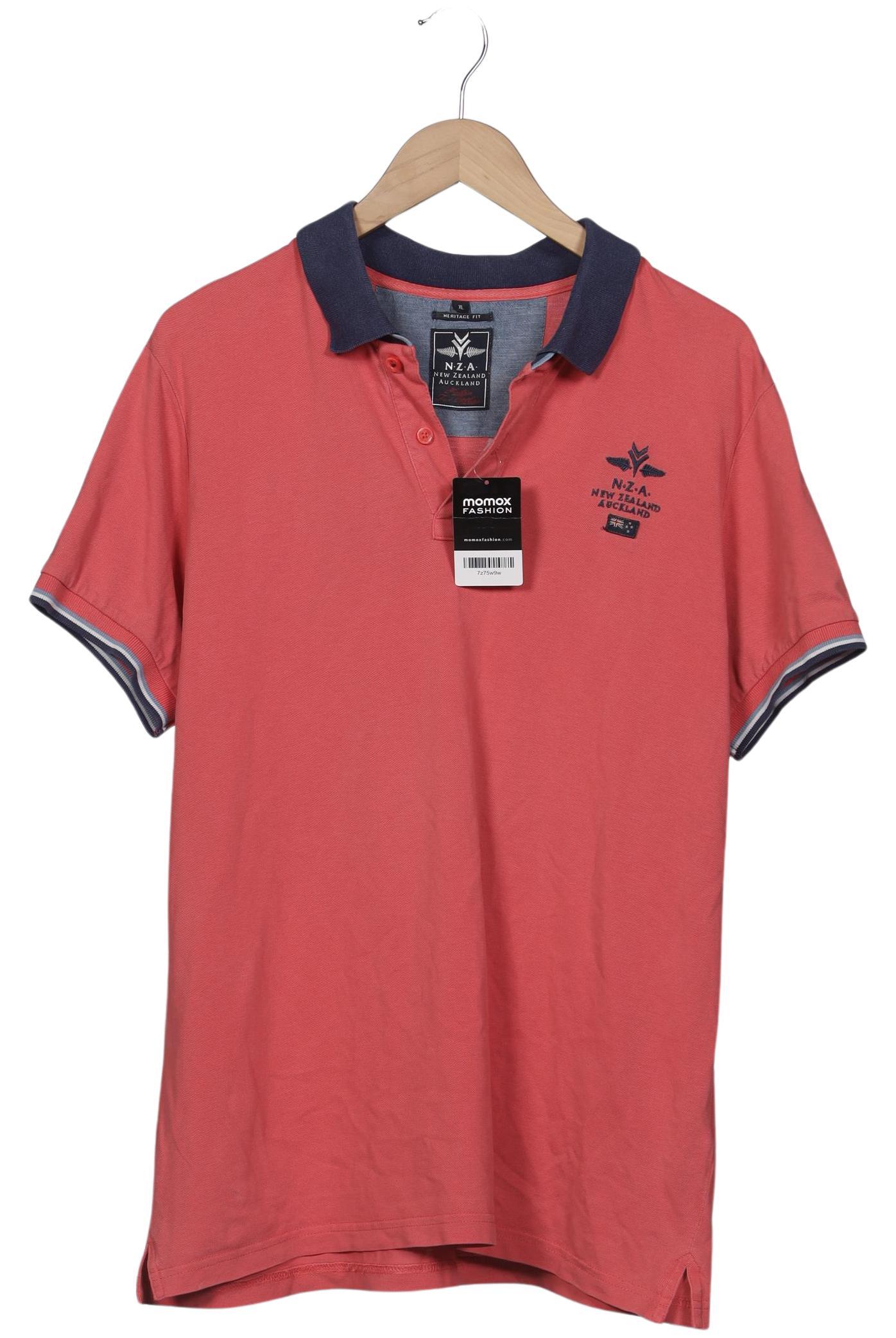 

NZA NEW Zealand Auckland Herren Poloshirt, rot, Gr. 54