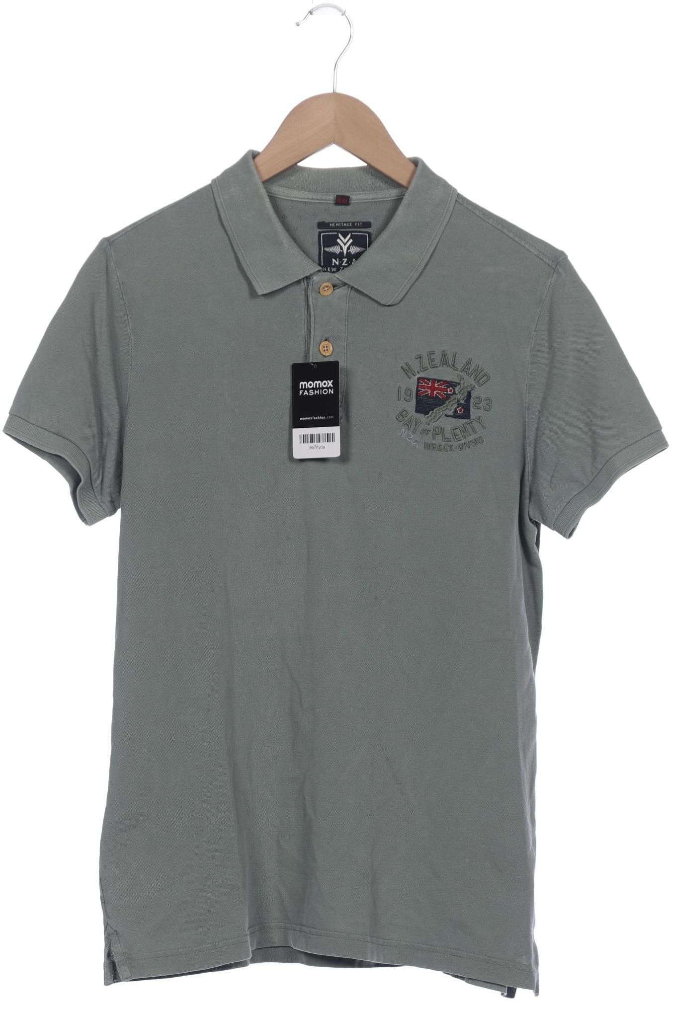 

NZA NEW Zealand Auckland Herren Poloshirt, hellgrün, Gr. 48