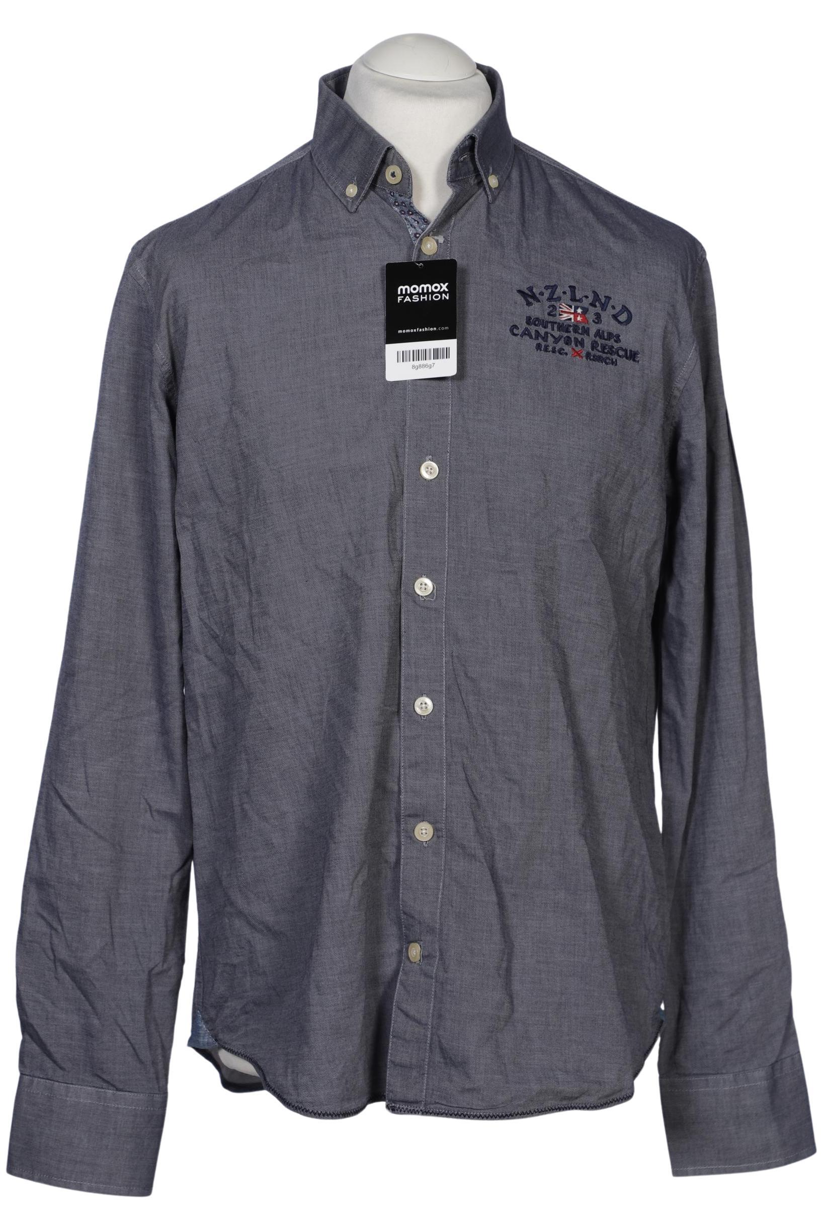 Thumbnail - NZA NEW Zealand Auckland Herren Hemd, grau, Gr. 52