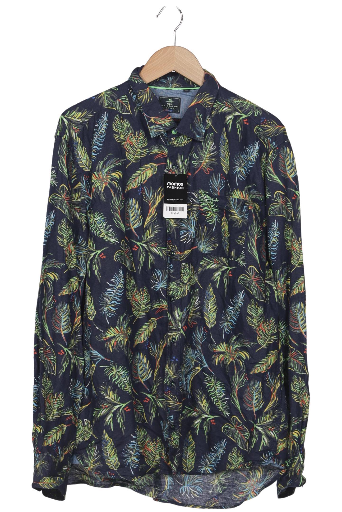

NZA NEW Zealand Auckland Herren Hemd, marineblau, Gr. 56