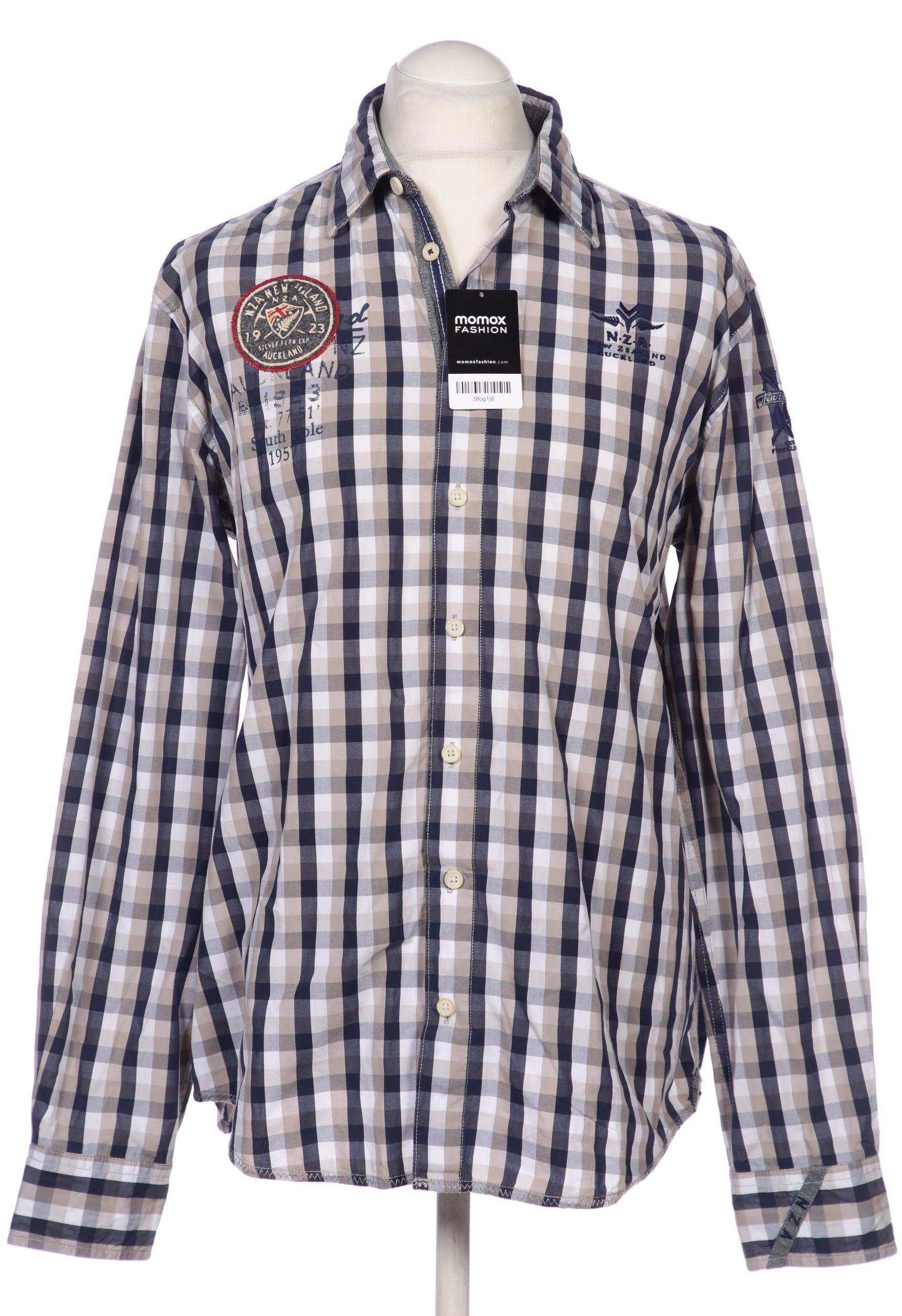 

NZA NEW ZEALAND AUCKLAND Herren Hemd, marineblau