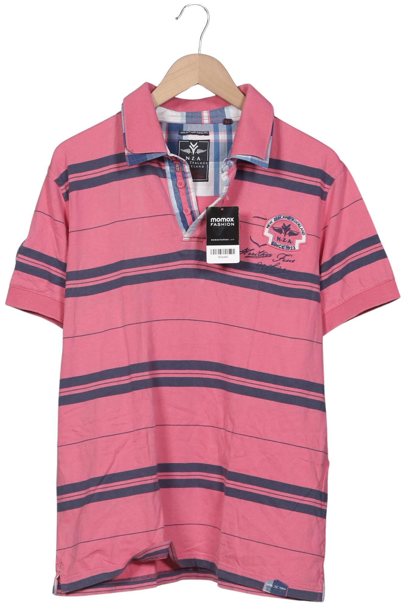 

NZA NEW Zealand Auckland Herren Poloshirt, pink, Gr. 52