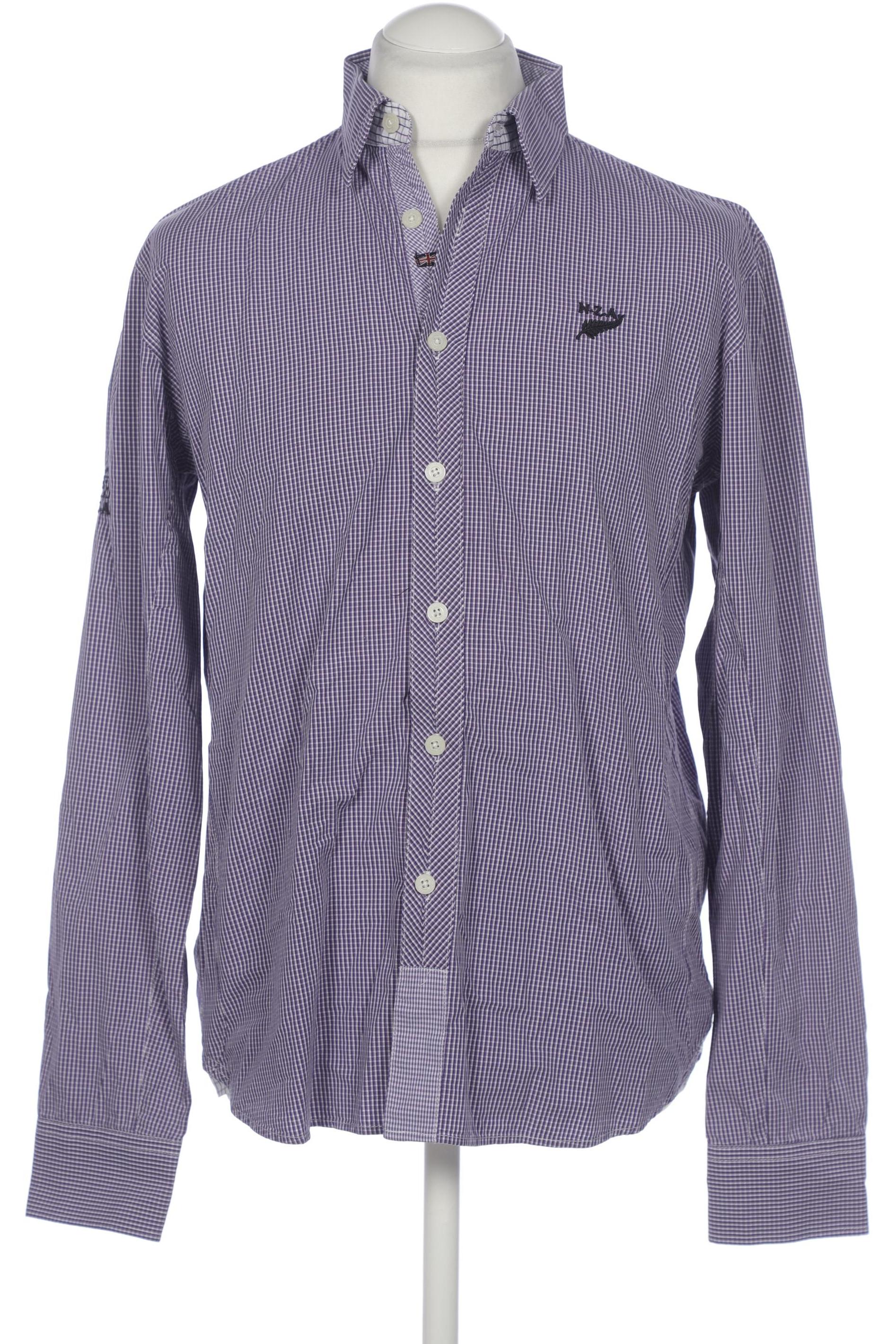 

NZA NEW Zealand Auckland Herren Hemd, flieder, Gr. 52