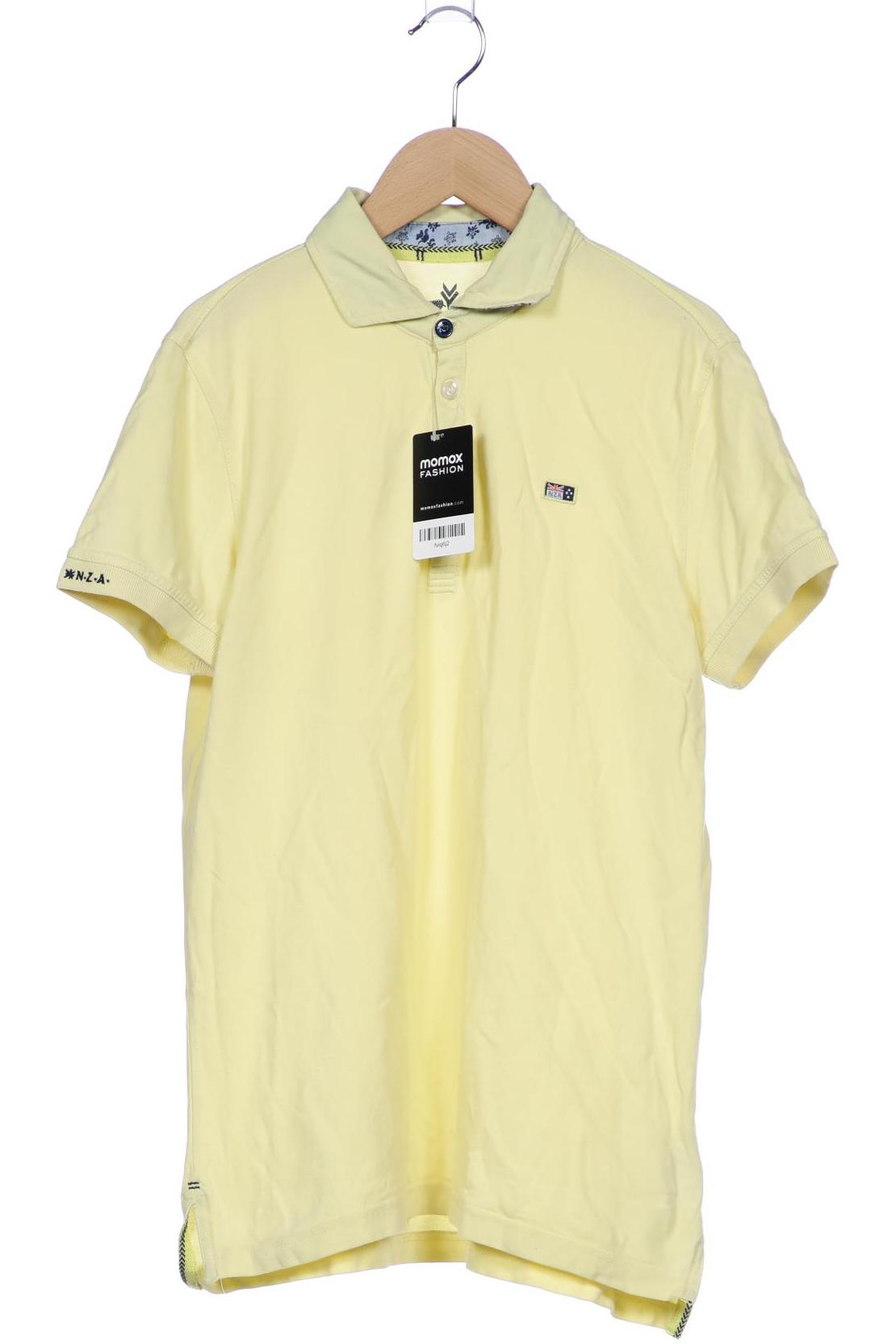 

NZA NEW Zealand Auckland Herren Poloshirt, gelb, Gr. 46