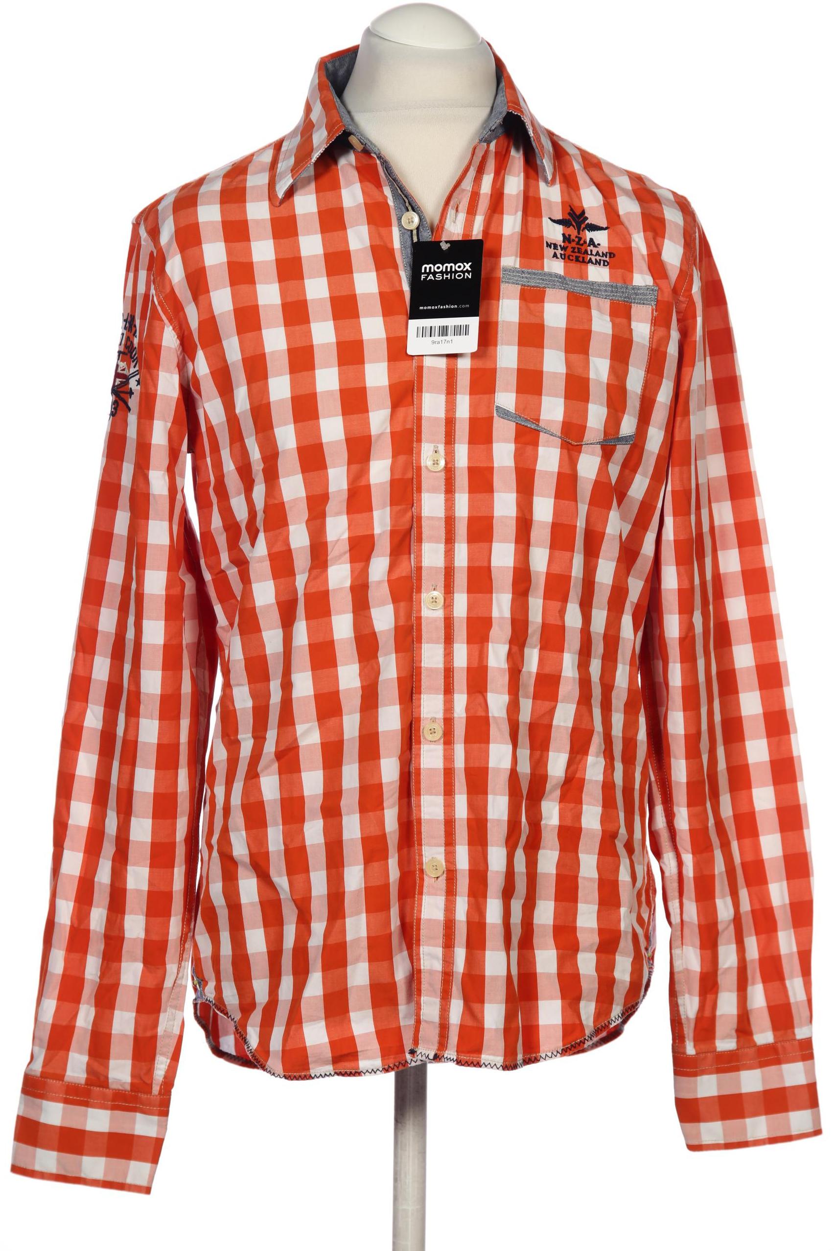 

NZA NEW ZEALAND AUCKLAND Herren Hemd, orange