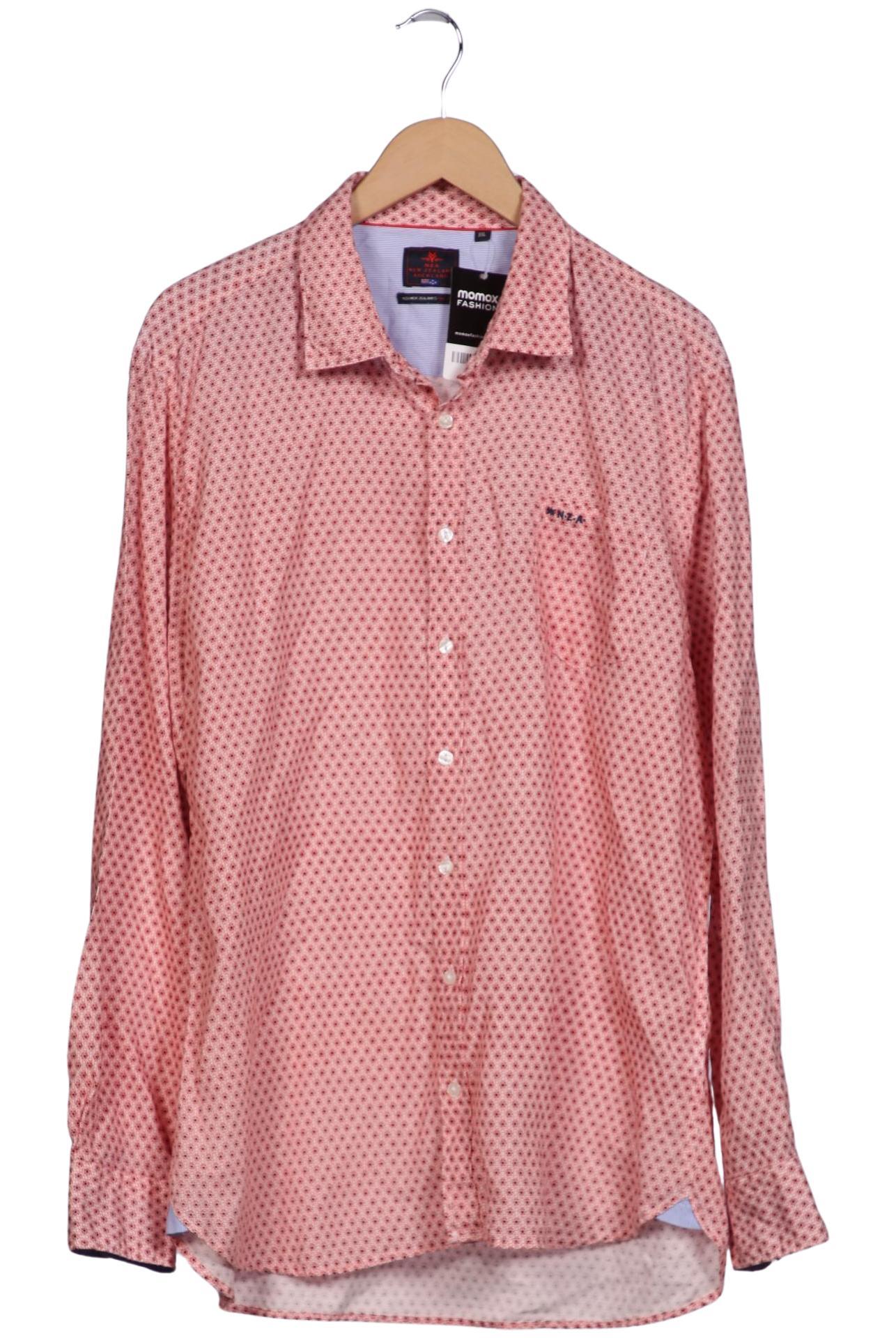 

NZA NEW Zealand Auckland Herren Hemd, rot, Gr. 56