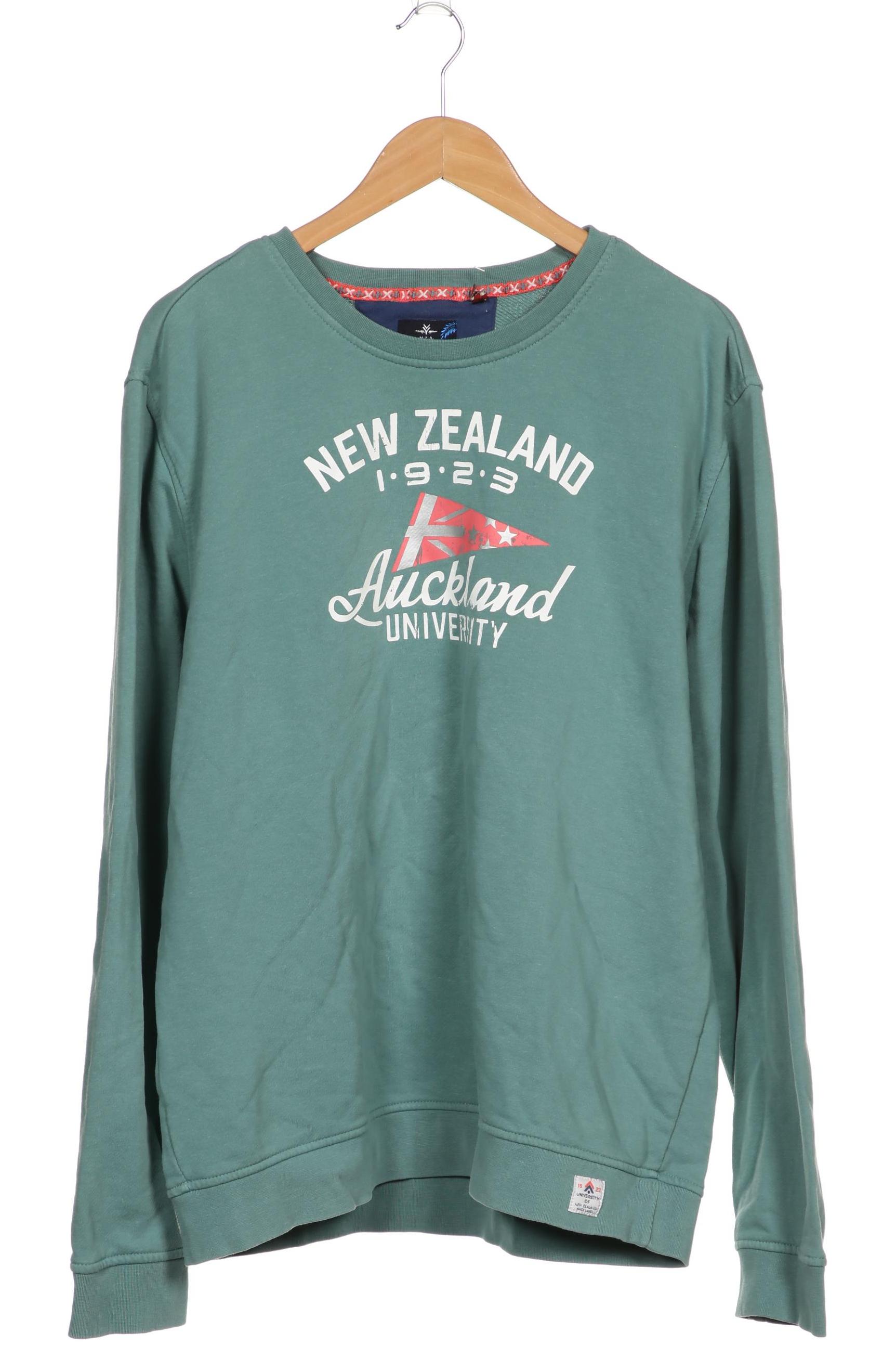 

NZA NEW Zealand Auckland Herren Sweatshirt, türkis, Gr. 56
