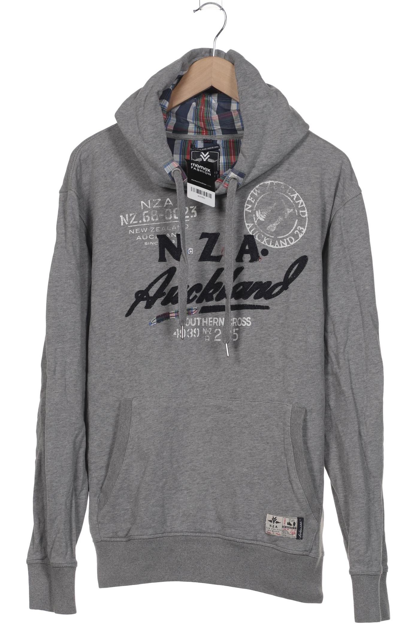 

NZA NEW Zealand Auckland Herren Kapuzenpullover, grau, Gr. 54